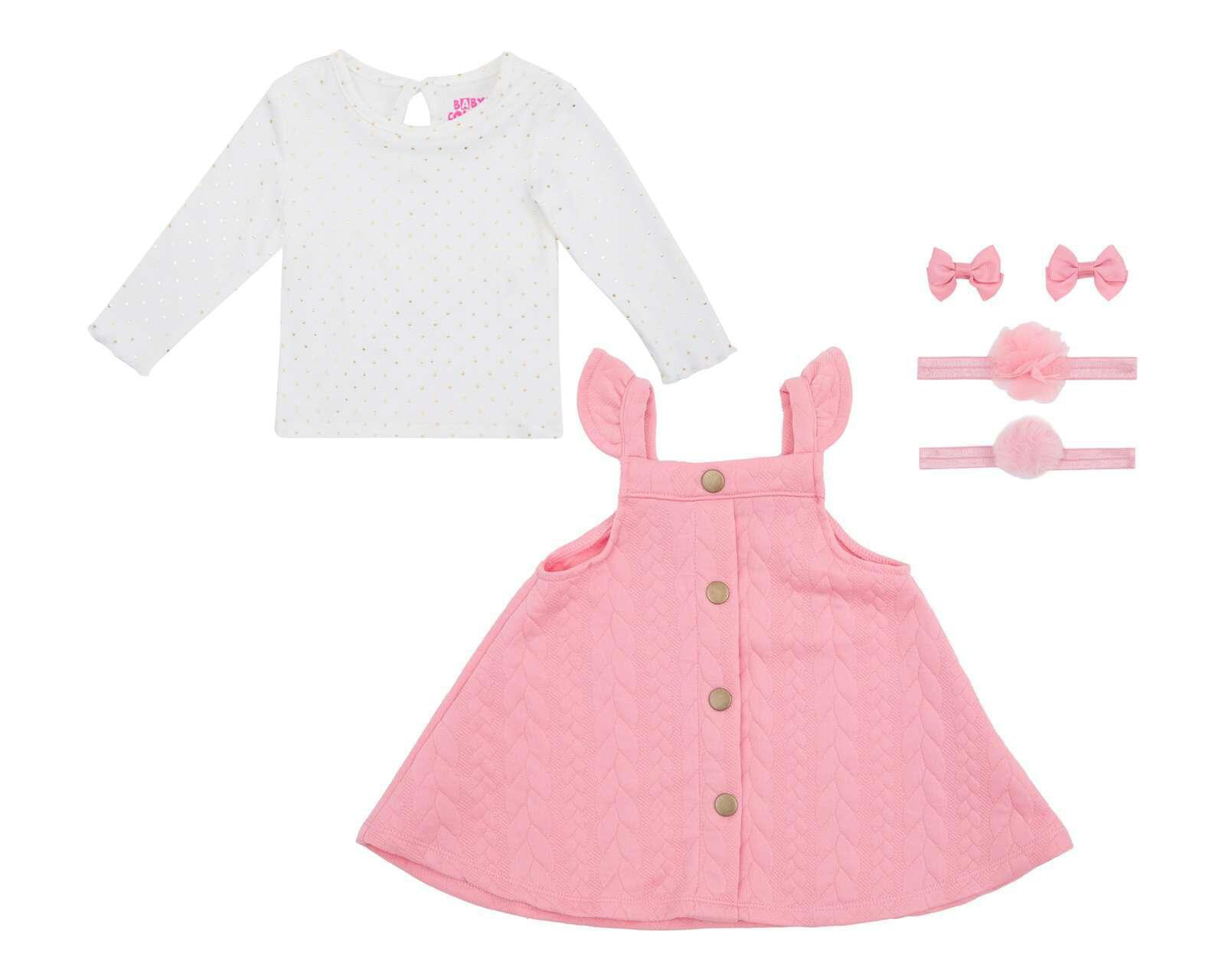 Foto 2 pulgar | Foto 1 | Vestido Baby Colors para Bebé Niña