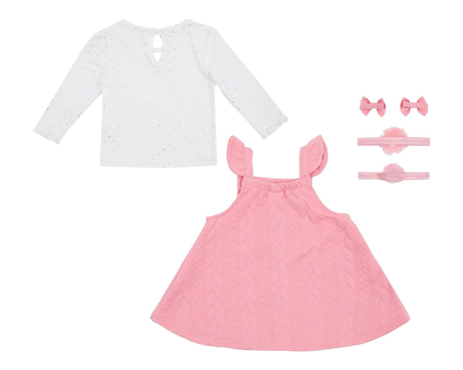 Foto 3 pulgar | Foto 2 | Vestido Baby Colors para Bebé Niña