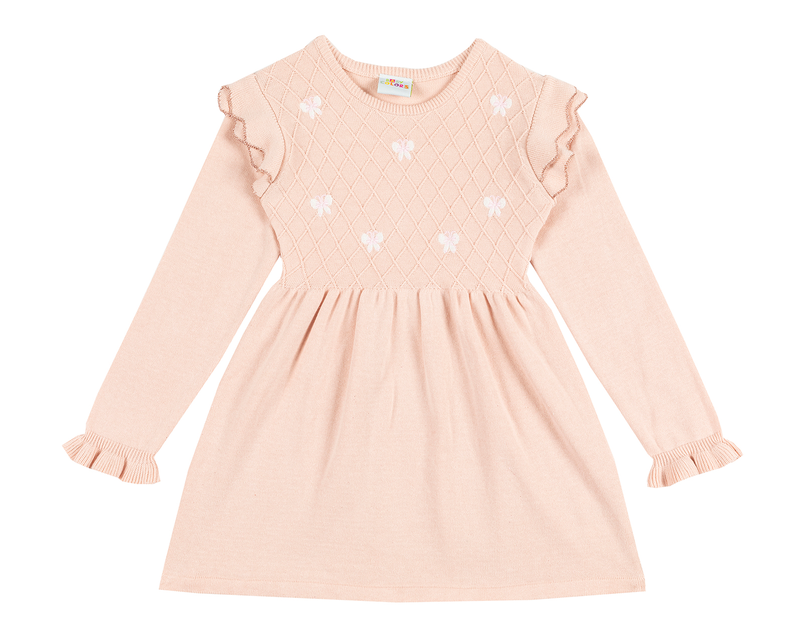 Foto 4 pulgar | Foto 3 | Vestido Baby Colors para Bebé Niña