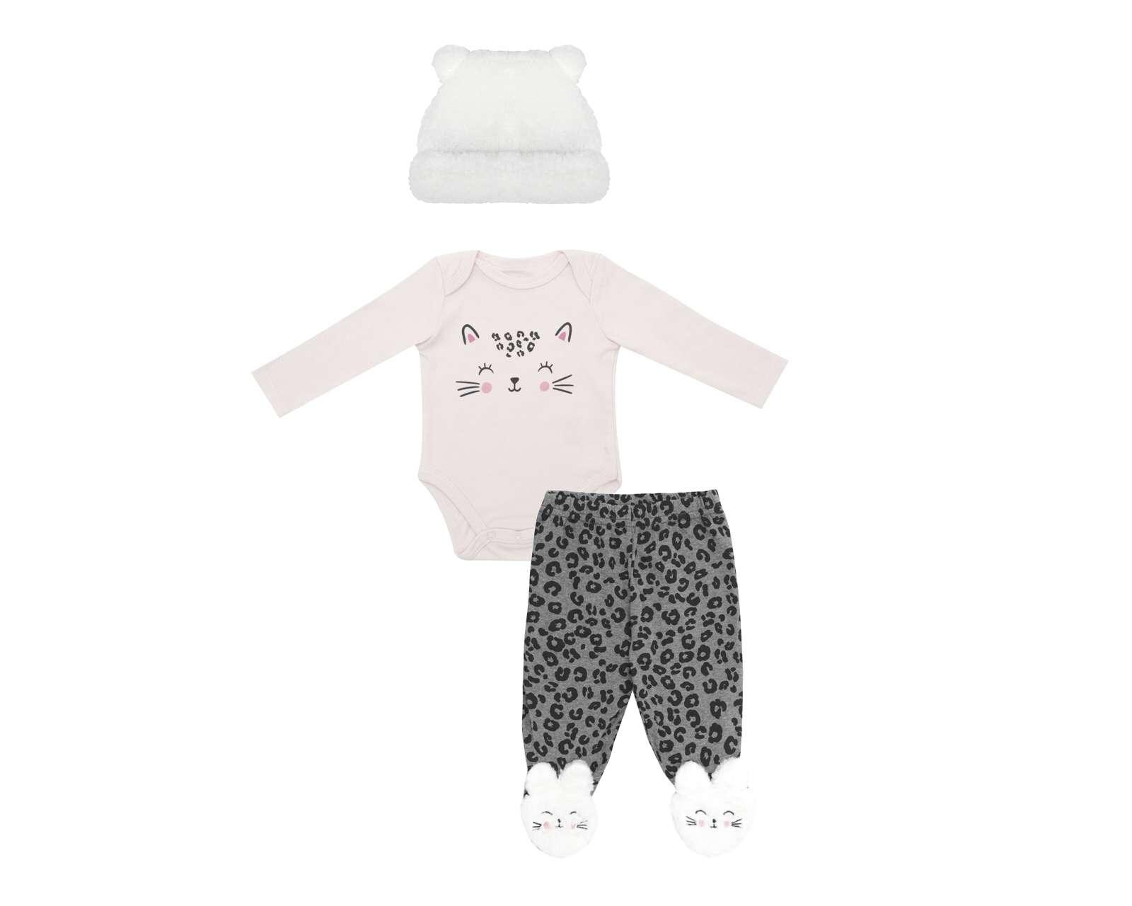 Conjunto Baby Colors para Bebé Niña 3 Piezas
