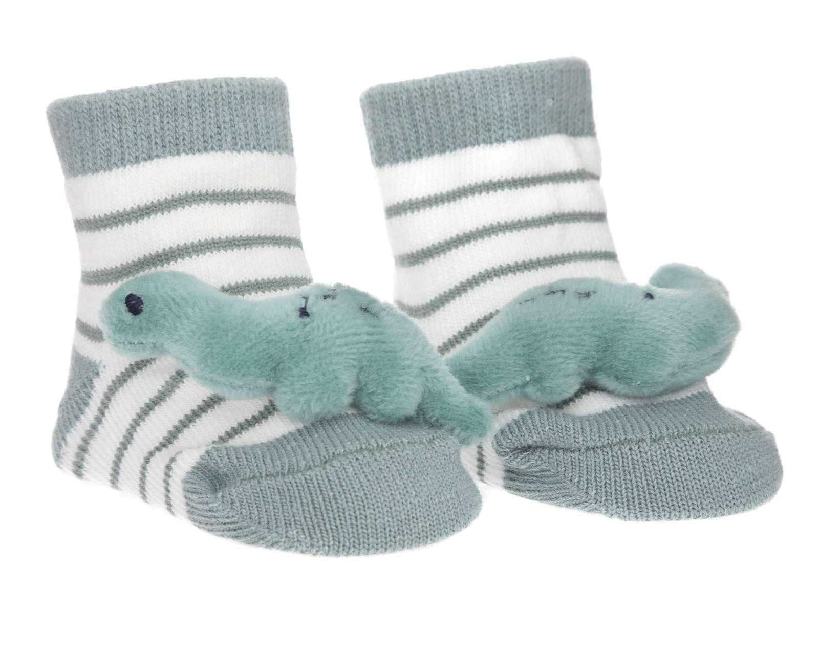 Foto 3 pulgar | Foto 2 | Calcetas Baby Colors con Peluche para Bebé Niño 3 Pares