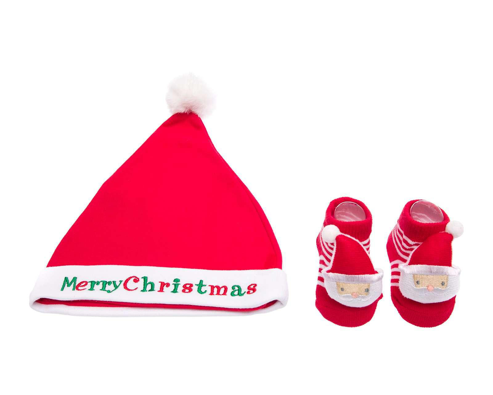 Foto 1 | Foto 1 | Calcetas y Gorro Navideños para Bebé