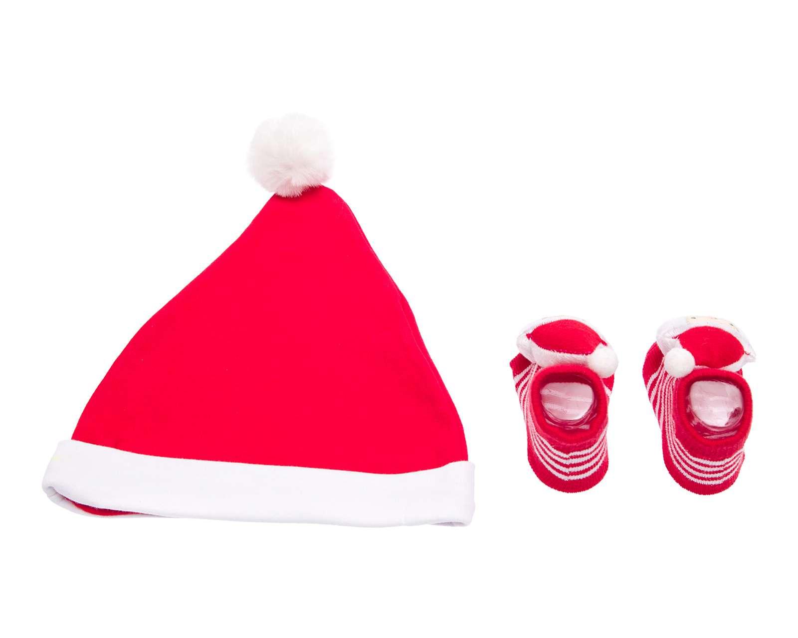 Foto 2 | Foto 2 | Calcetas y Gorro Navideños para Bebé