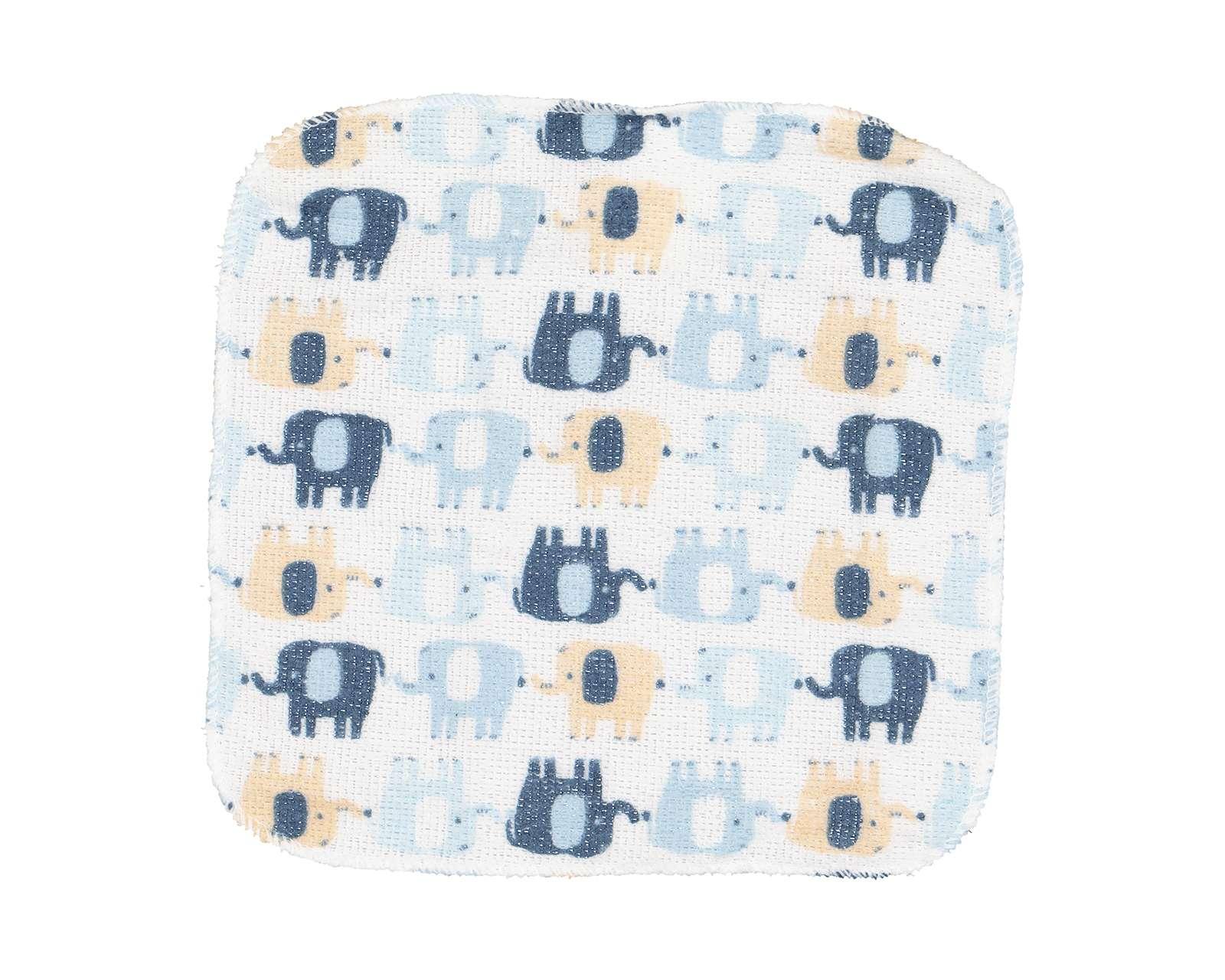 Foto 5 pulgar | Foto 5 | Toalla Facial Baby Colors Azul 12 Piezas