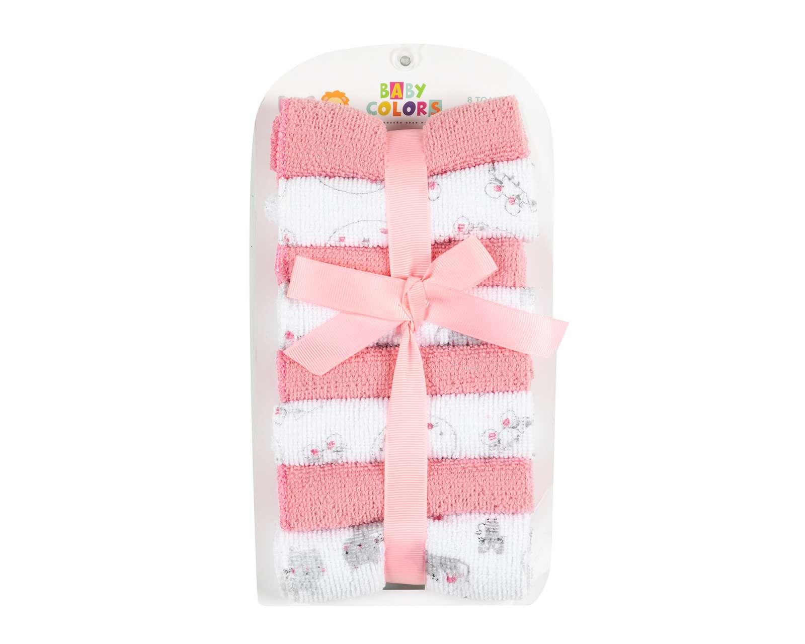 Foto 4 pulgar | Foto 3 | Toalla Facial Baby Colors 8 Piezas