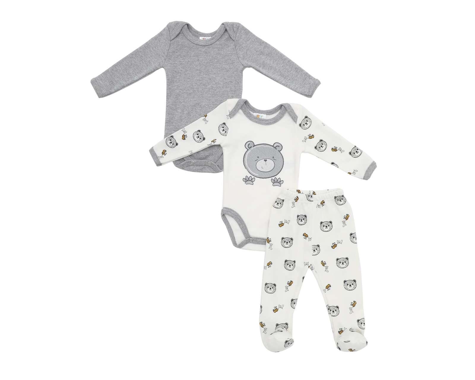 Foto 1 | Foto 1 | Conjunto Baby Color para Bebé Niño 3 Piezas