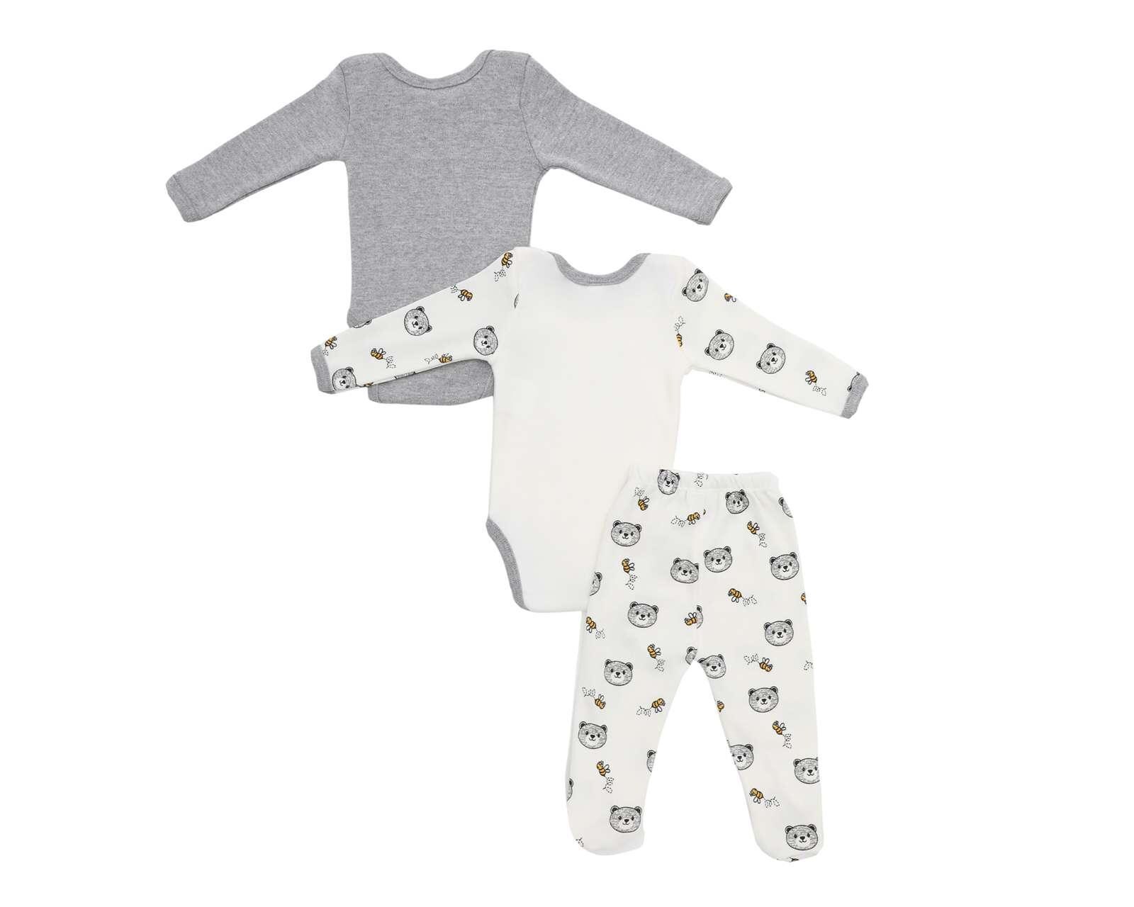 Foto 2 | Foto 2 | Conjunto Baby Color para Bebé Niño 3 Piezas