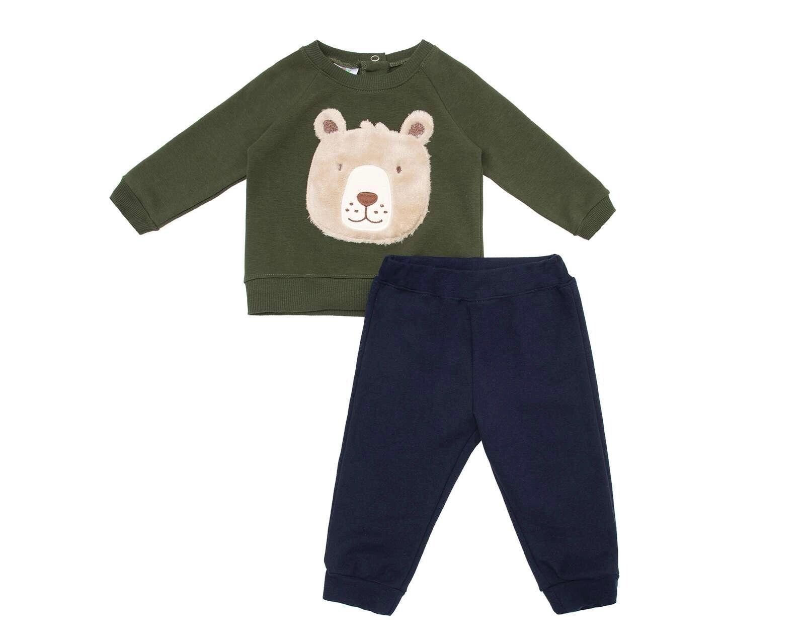 Sudadera y Pants Baby Colors para Bebé Niño
