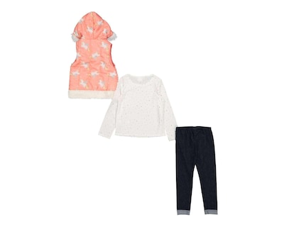 Foto 2 | Foto 2 | Conjunto con Chaleco Baby Colors para Bebé Niña