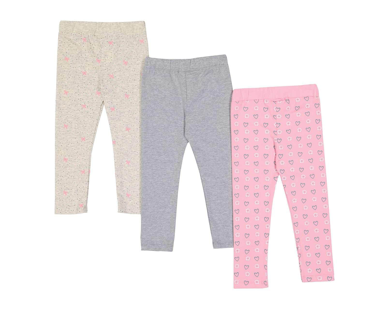 Foto 3 pulgar | Foto 2 | Pantalón para Bebé Niña Baby Colors 3 Piezas