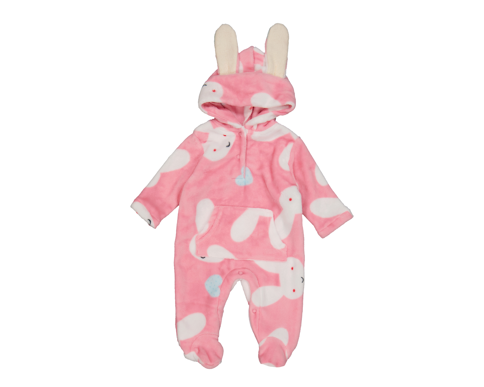 Mameluco para Bebé Niña Baby Colors con Capucha