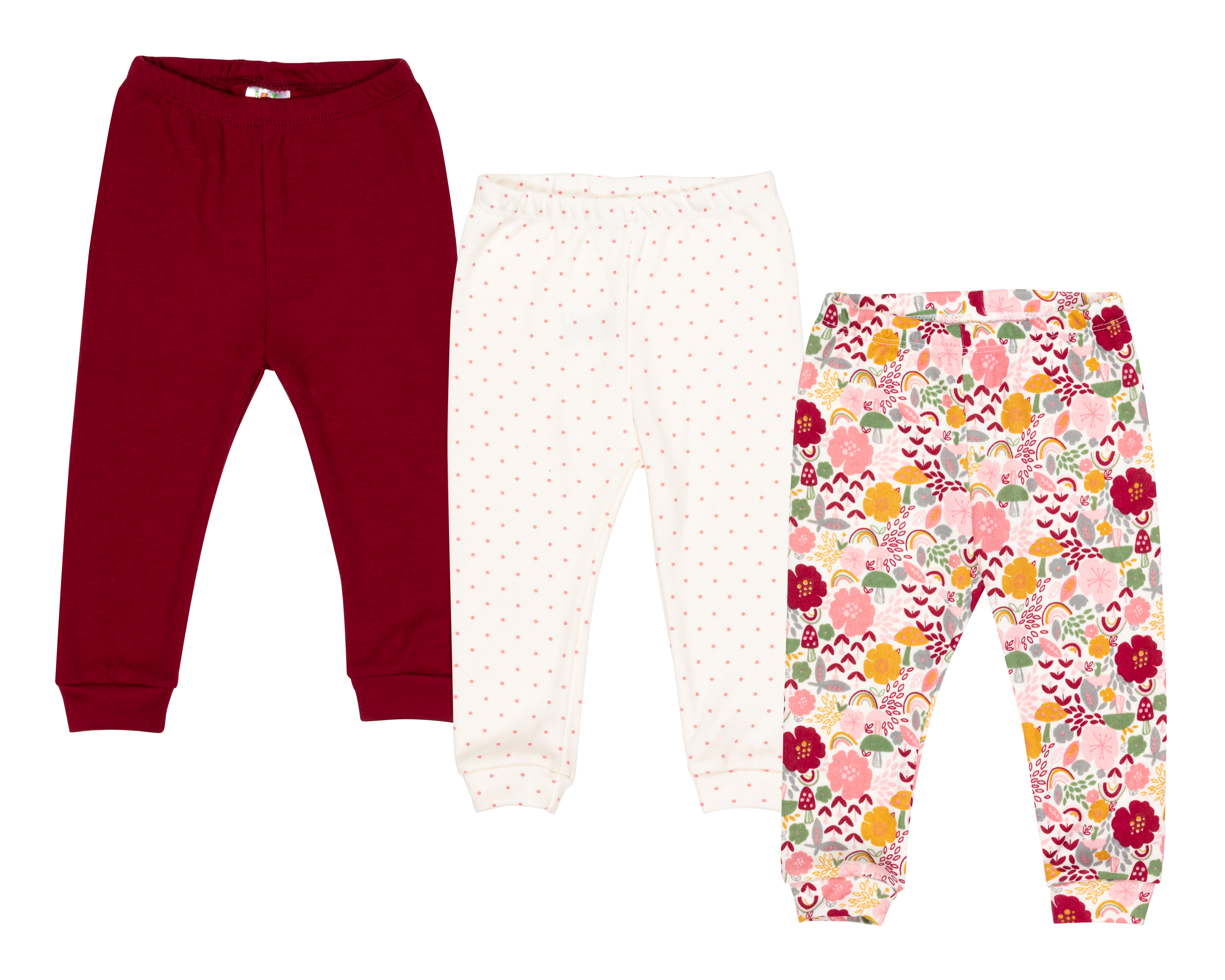 Pantalón Baby Colors para Bebé Niña 3 Piezas