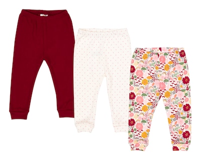 Foto 1 | Foto 1 | Pantalón Baby Colors para Bebé Niña 3 Piezas