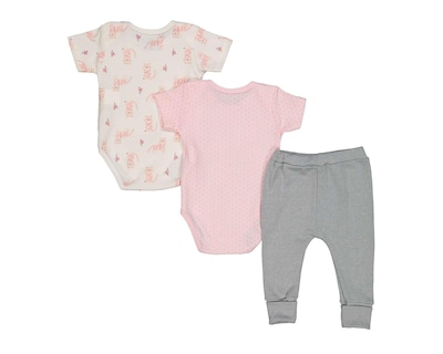 Foto 2 | Foto 2 | Conjunto con Pantalón Baby Colors para Bebé Niña 3 Piezas