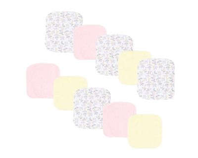 Foto 2 | Foto 2 | Toallas Faciales Baby Colors para Bebé Niña 10 Piezas