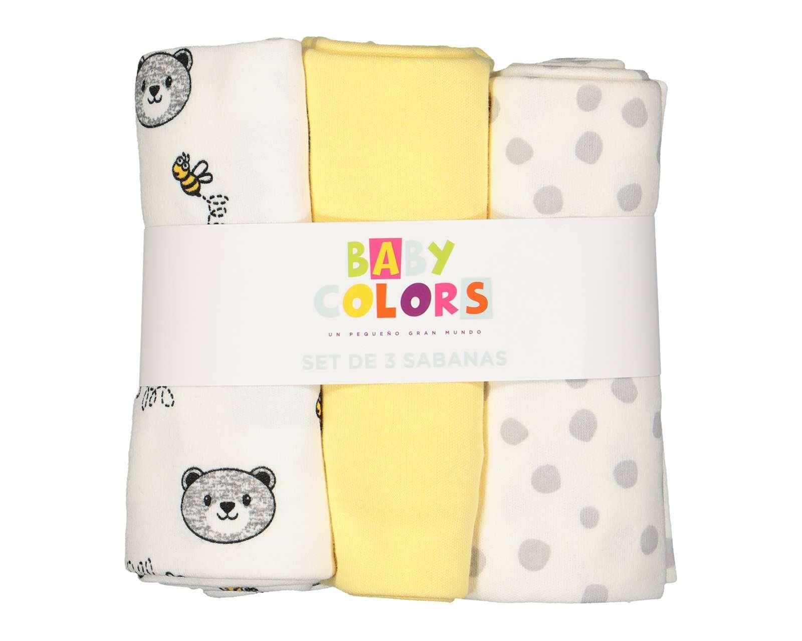 Foto 7 | Foto 7 | Sábana Baby Colors para Bebé Niño 3 Piezas