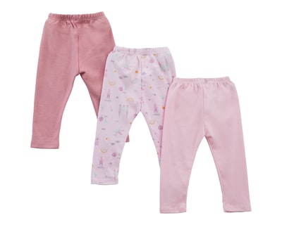 Foto 2 | Foto 2 | Pantalón para Bebé Niña Baby Circus Rosa 3 Piezas