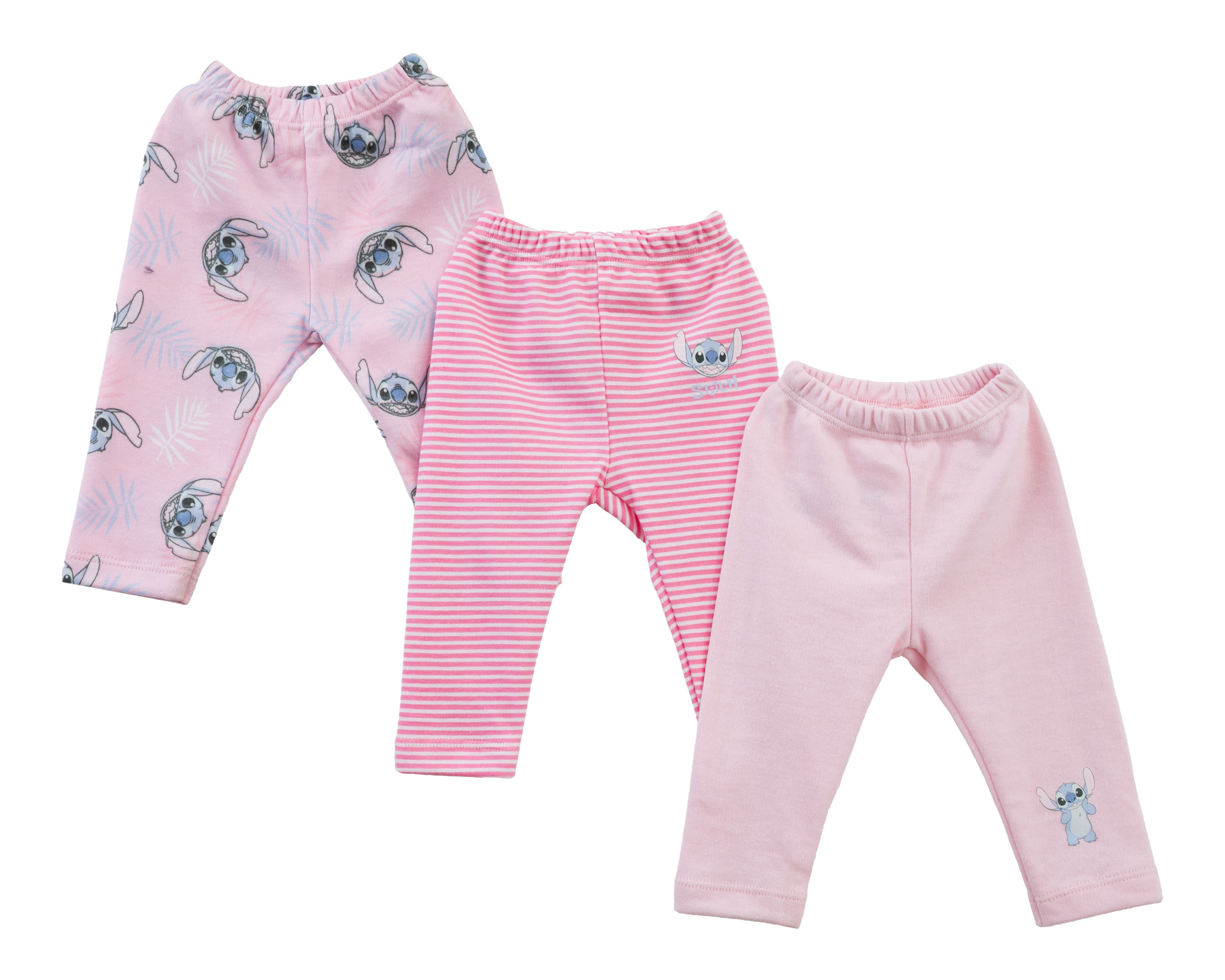 Pantalón para Bebé Niña Disney Lilo & Stitch 3 Piezas