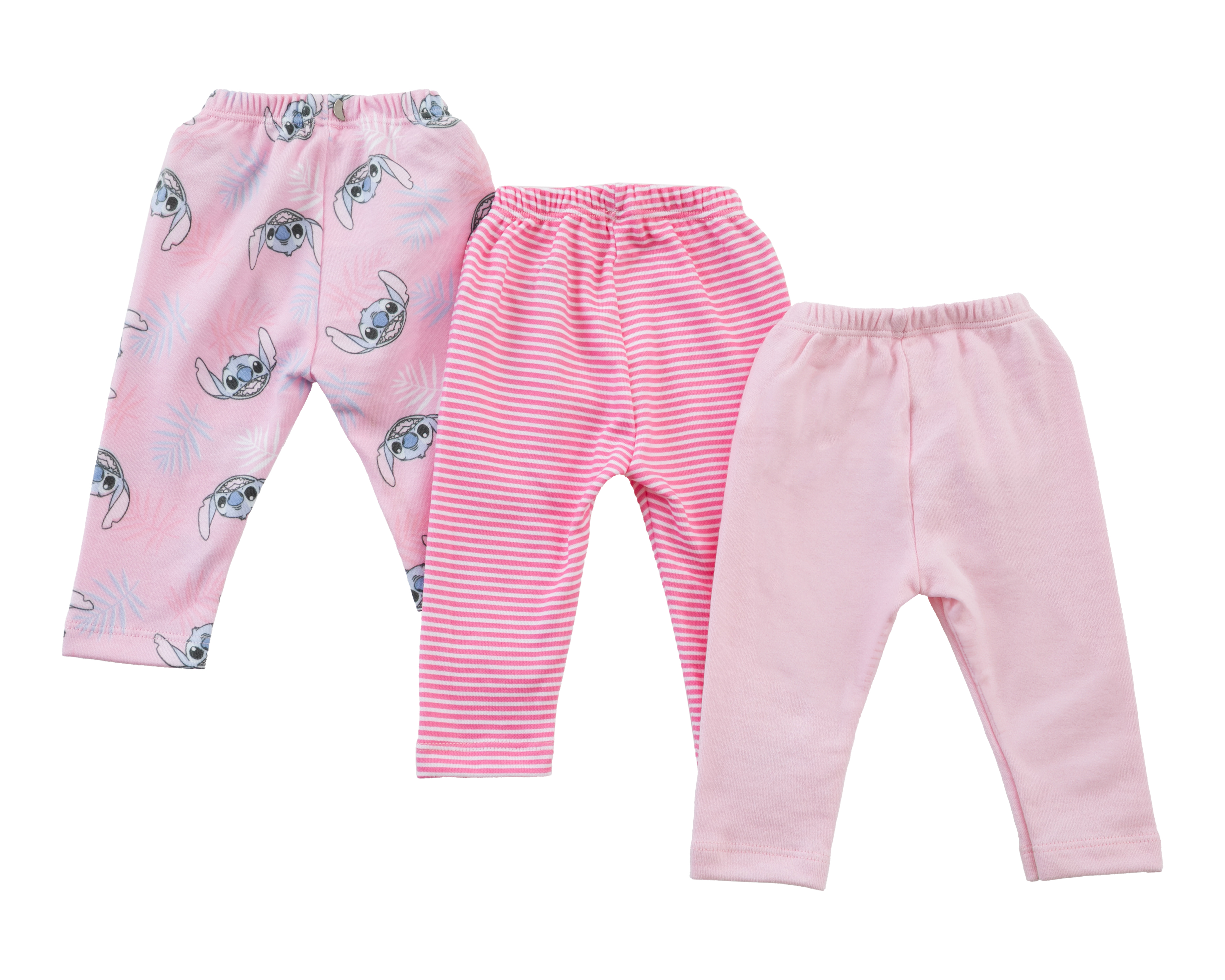 Foto 2 | Foto 2 | Pantalón para Bebé Niña Disney Lilo & Stitch 3 Piezas