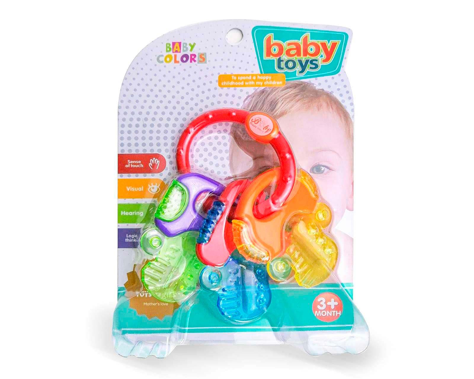Foto 5 pulgar | Foto 4 | Mordedera Baby Colors con 3 Llaves 1 Pieza