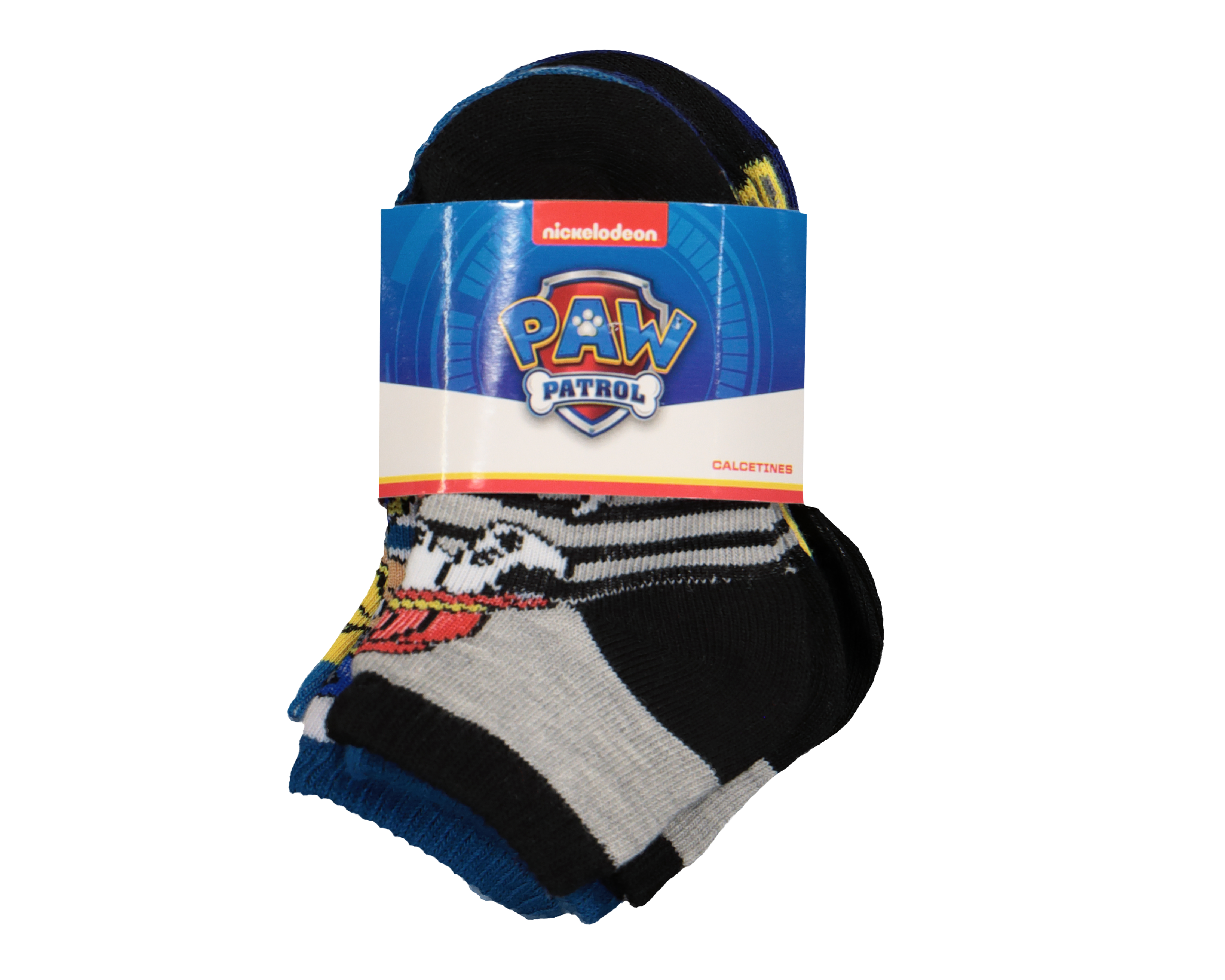 Foto 4 pulgar | Foto 3 | Calcetas Paw Patrol para Bebé Niño 6 Pares