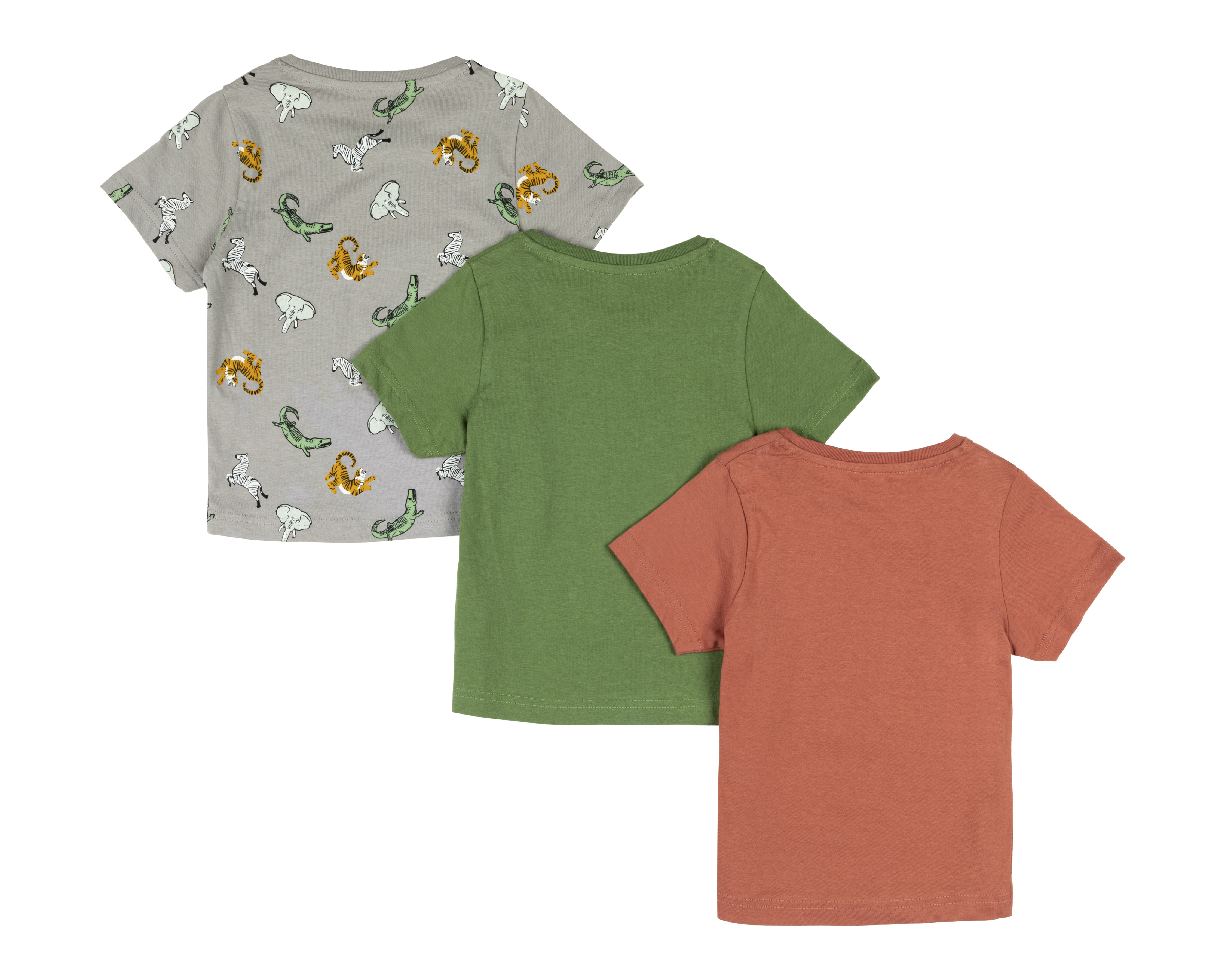 Foto 3 pulgar | Foto 2 | Playera para Bebé Niño Baby Colors de Algodón 3 Piezas