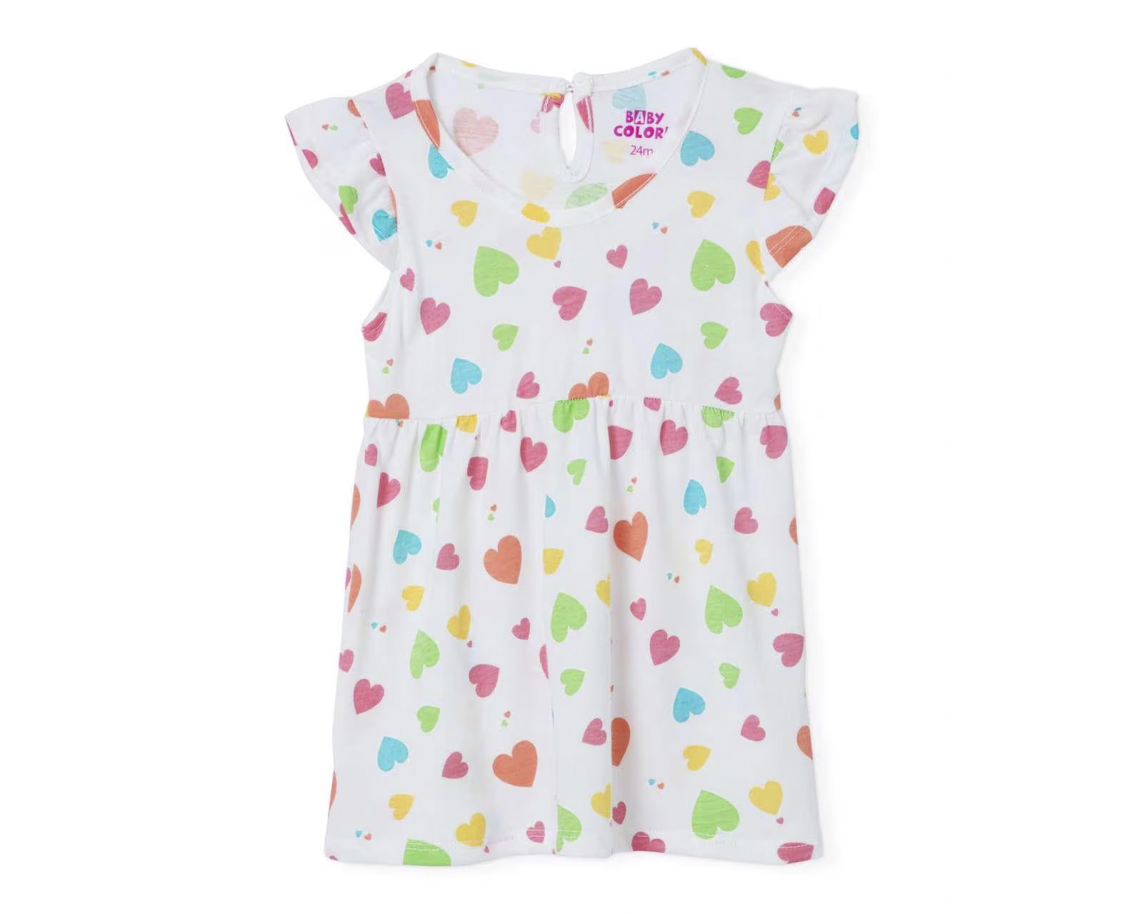 Foto 5 pulgar | Foto 4 | Vestido para Bebé Niña Baby Colors 2 Sets