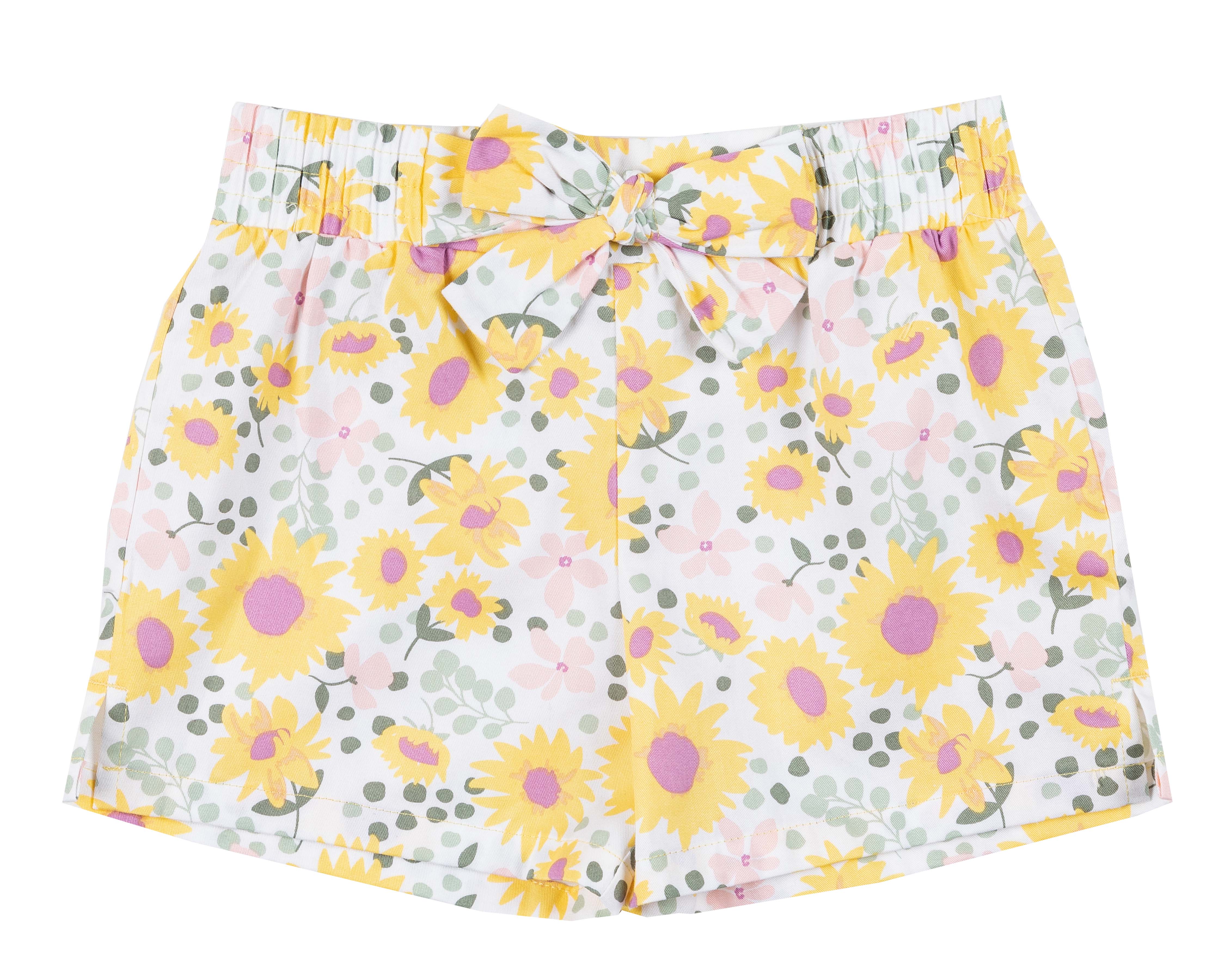 Foto 5 pulgar | Foto 4 | Conjunto con Short Baby Colors para Bebé Niña