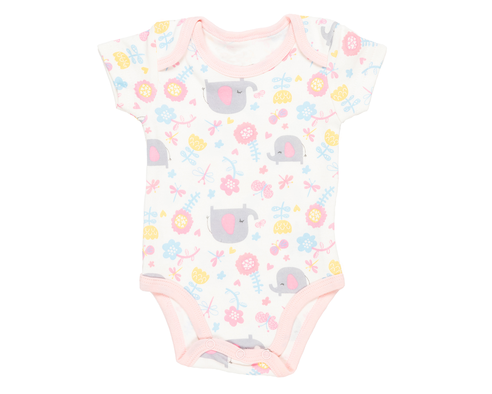 Foto 4 pulgar | Foto 3 | Pañalero para Bebé Niña Baby Colors de Algodón 3 Piezas