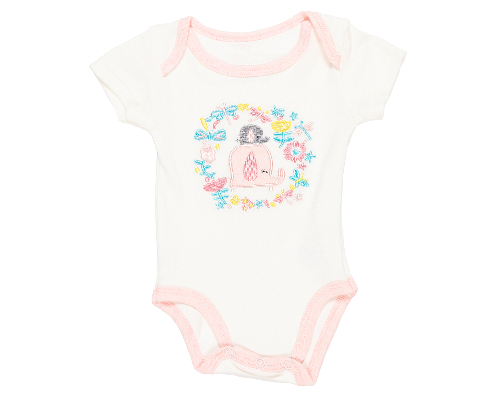 Foto 4 | Foto 4 | Pañalero para Bebé Niña Baby Colors de Algodón 3 Piezas