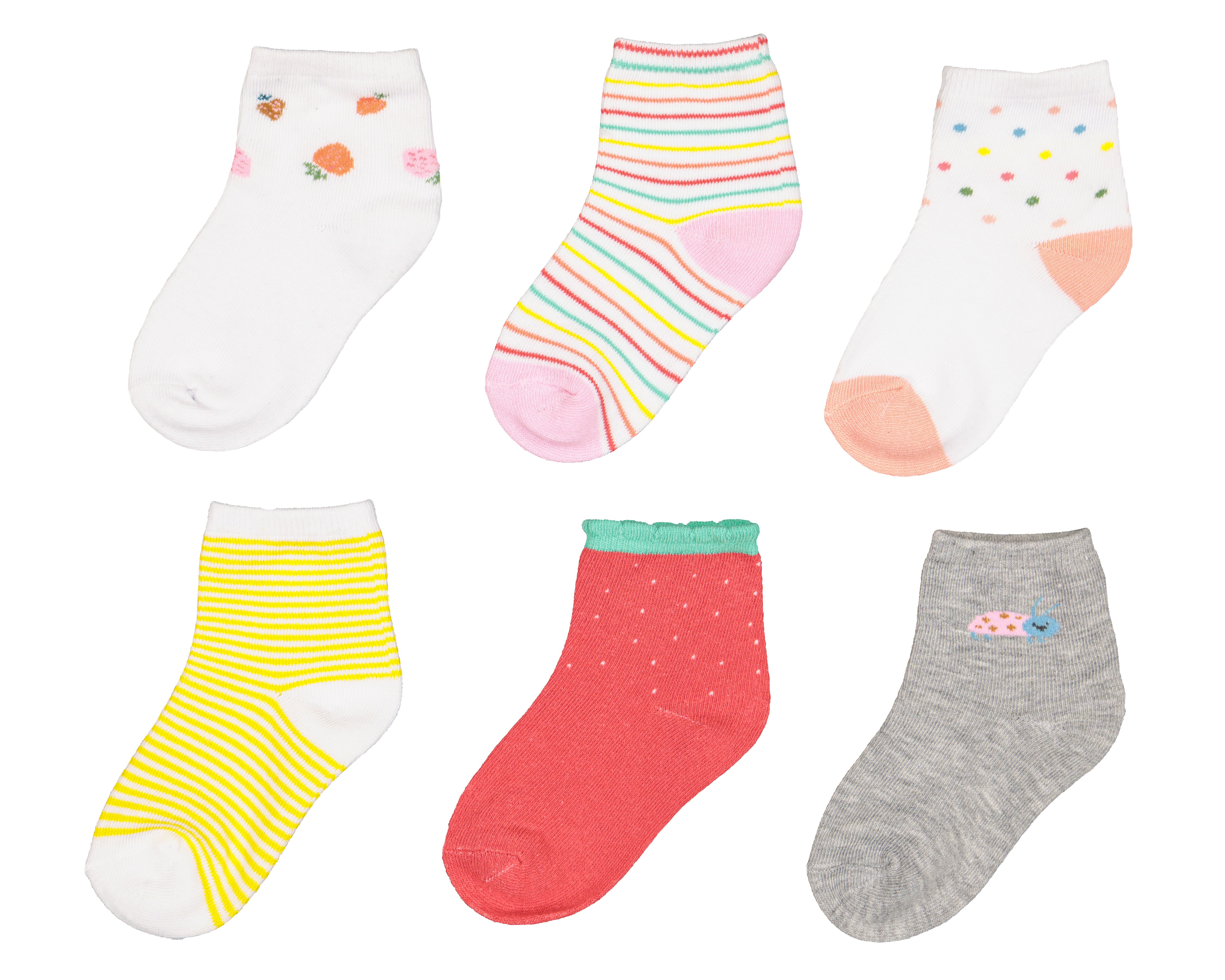 Foto 1 | Foto 1 | Calcetas Tines Baby Colors para Niña 6 Pares