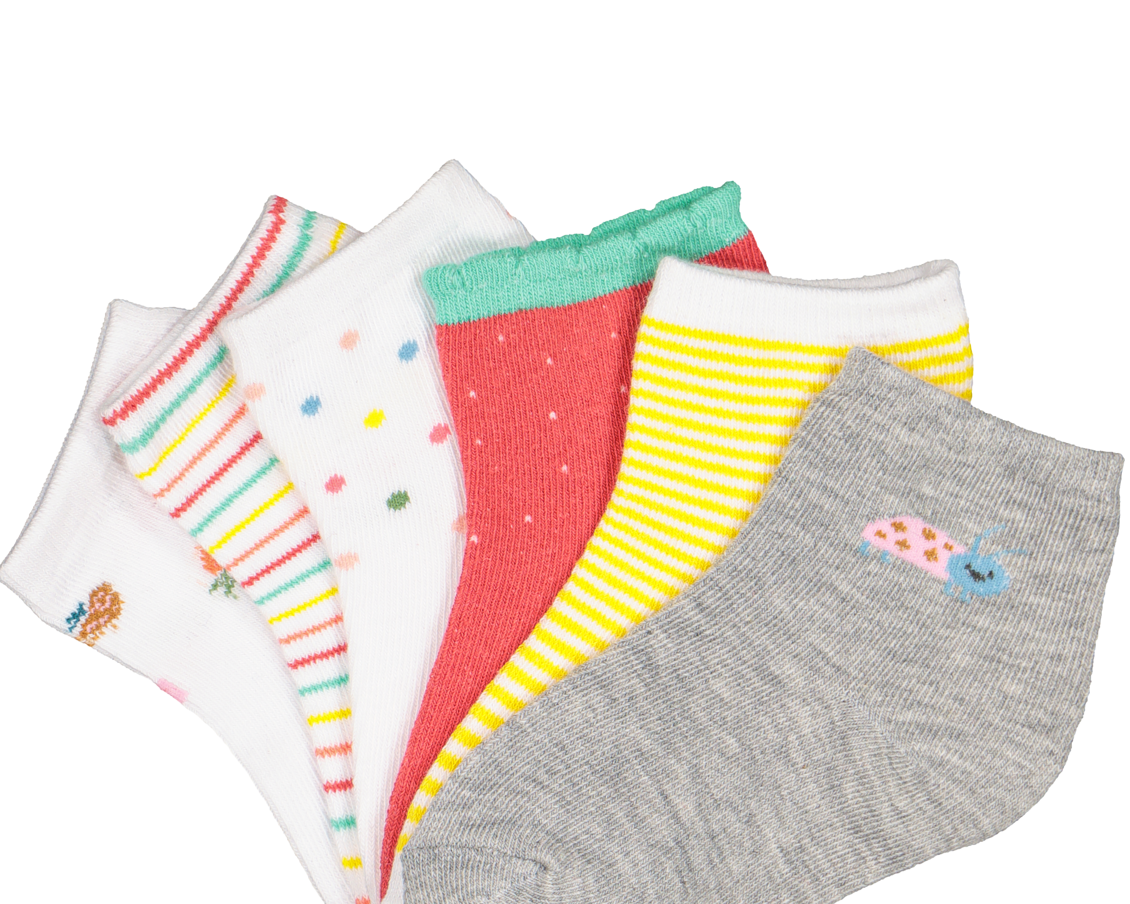 Foto 3 pulgar | Foto 2 | Calcetas Tines Baby Colors para Niña 6 Pares