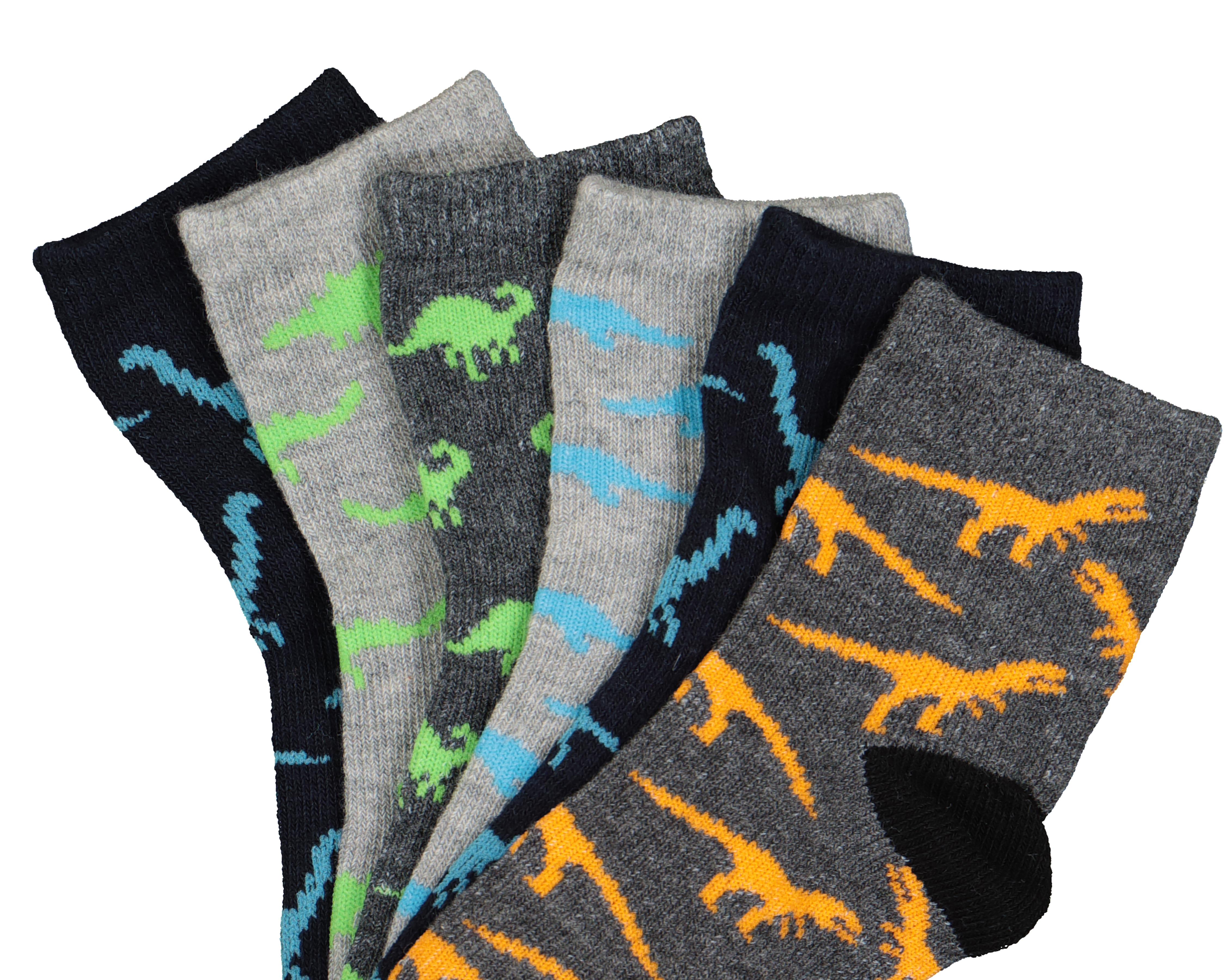 Foto 3 pulgar | Foto 2 | Calcetas Baby Colors con Print de Dinosaurios para Bebé Niño 6 Pares