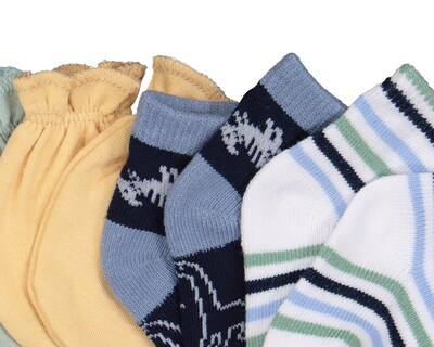 Foto 3 | Foto 3 | Guantes y Calcetas Baby Colors para Bebé Niño 7 Pares