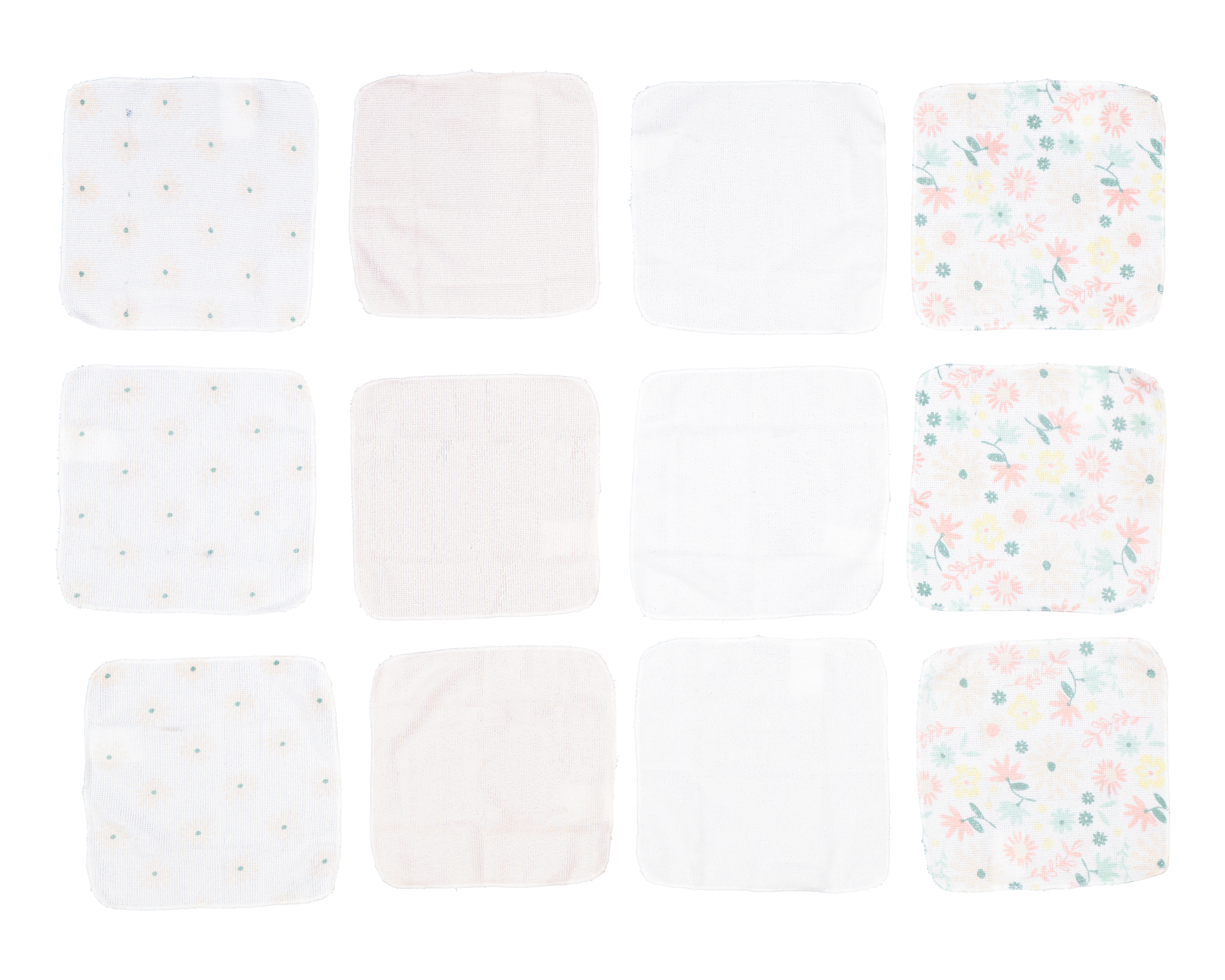 Foto 2 pulgar | Foto 1 | Toallas Faciales Baby Colors para Bebé 12 Piezas