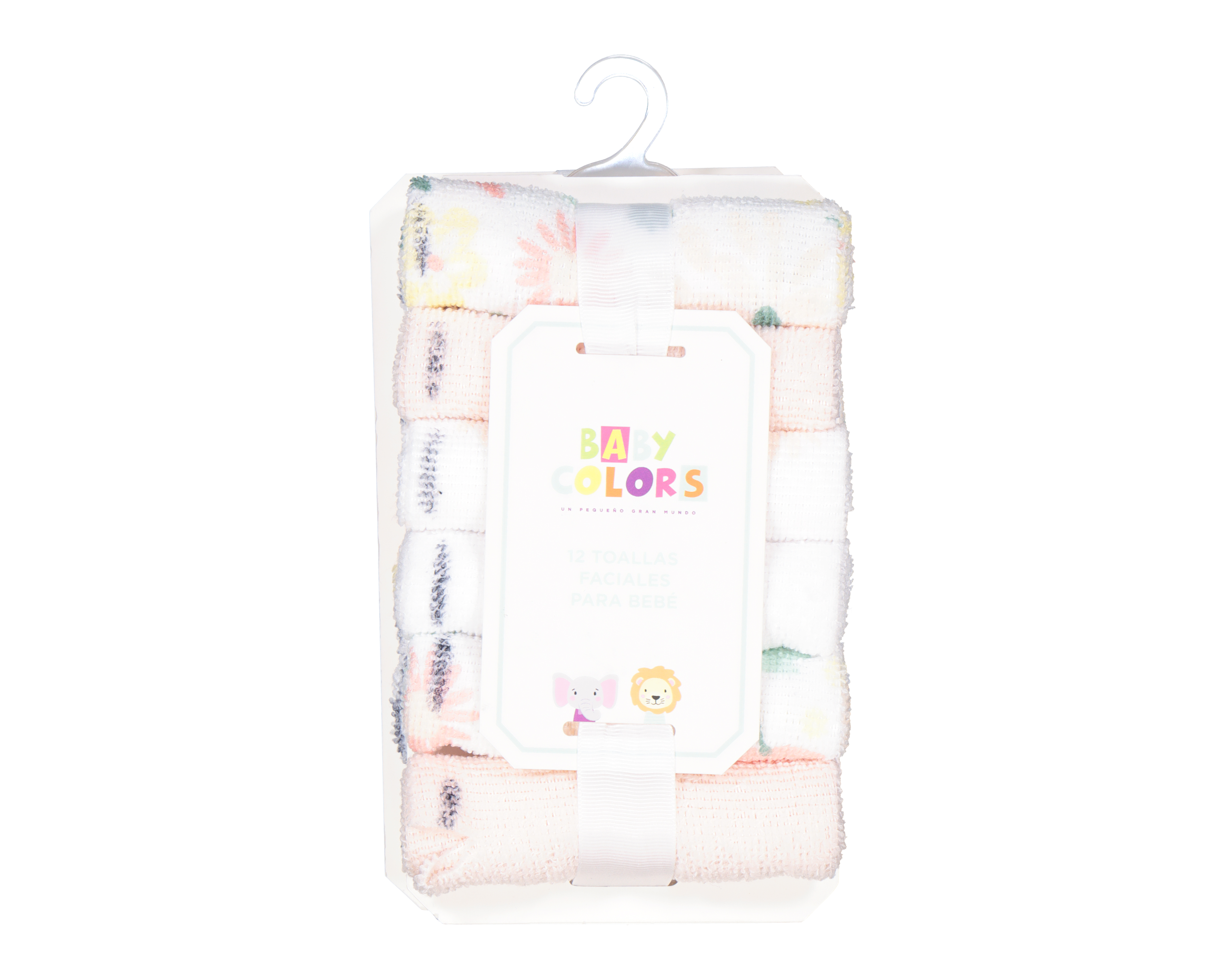 Foto 4 pulgar | Foto 3 | Toallas Faciales Baby Colors para Bebé 12 Piezas