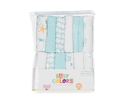 Toallitas Faciales Baby Colors para Bebé 12 Piezas