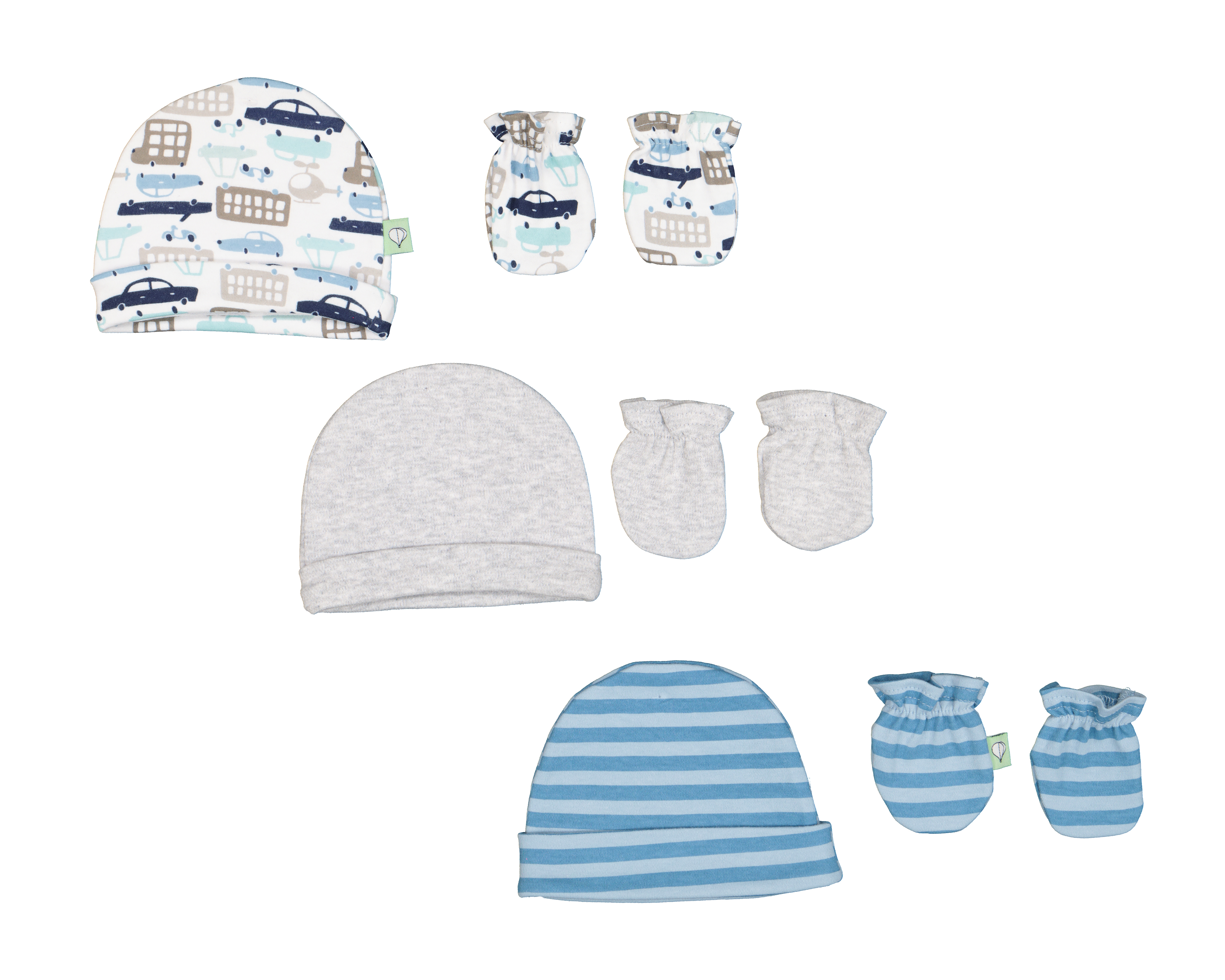 Foto 1 | Foto 1 | Guantes y Gorros Baby Colors de Algodón para Bebé Niño