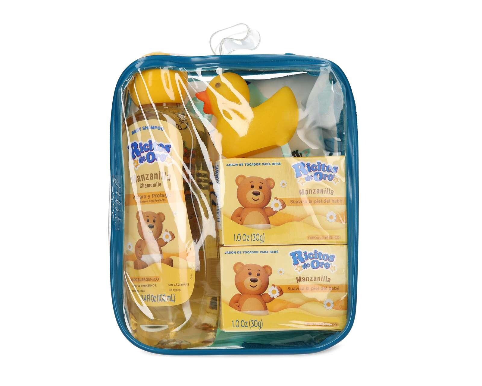 Foto 4 pulgar | Foto 3 | Kit de Baño y Aseo para Bebé Ricitos de Oro de Manzanilla 5 Piezas