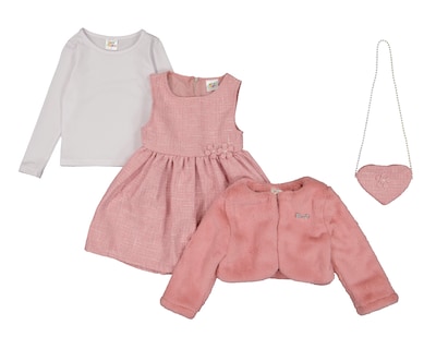 Foto 1 | Foto 1 | Conjunto para Bebé Niña Baby Colors 4 Piezas