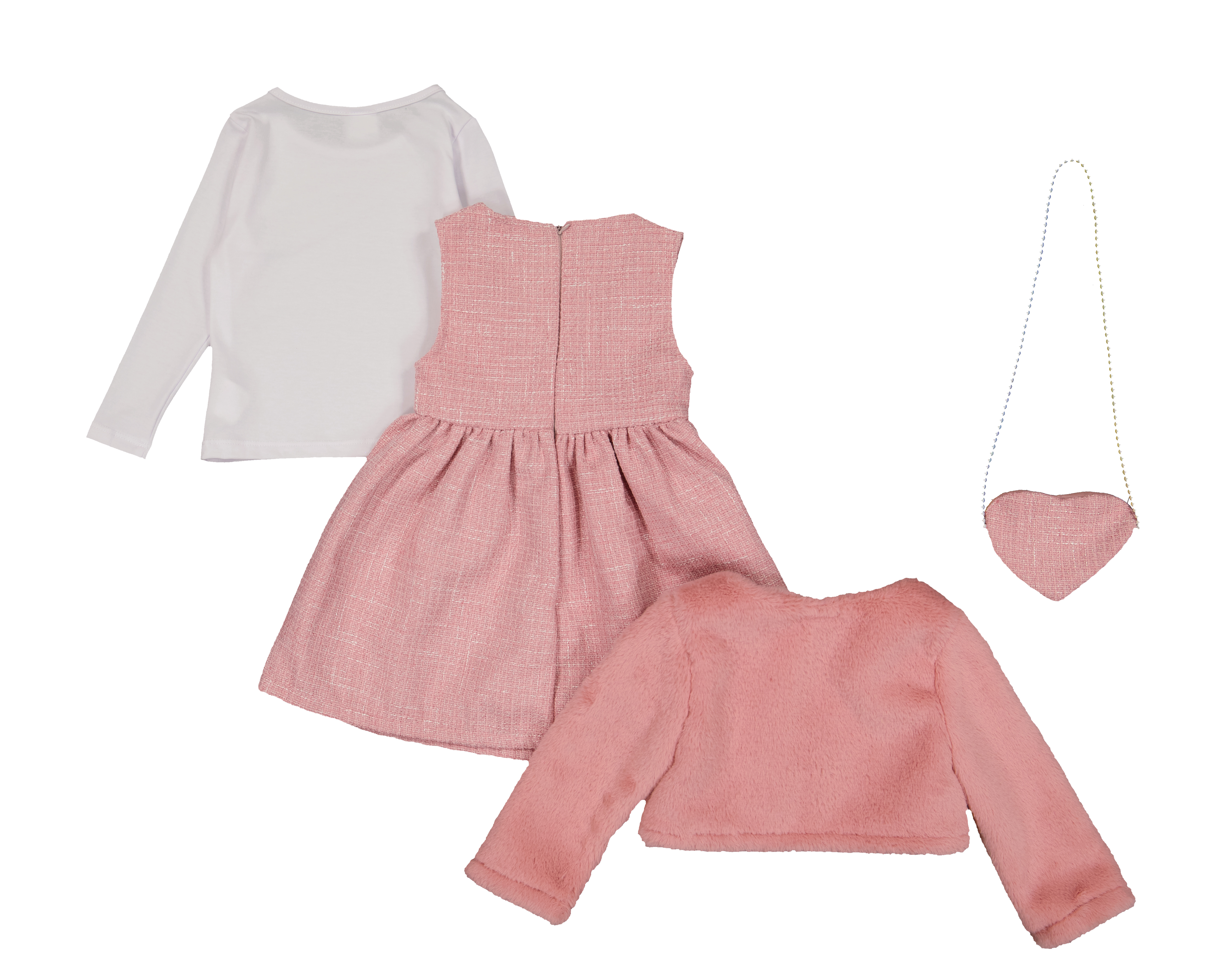 Foto 3 pulgar | Foto 2 | Conjunto para Bebé Niña Baby Colors 4 Piezas