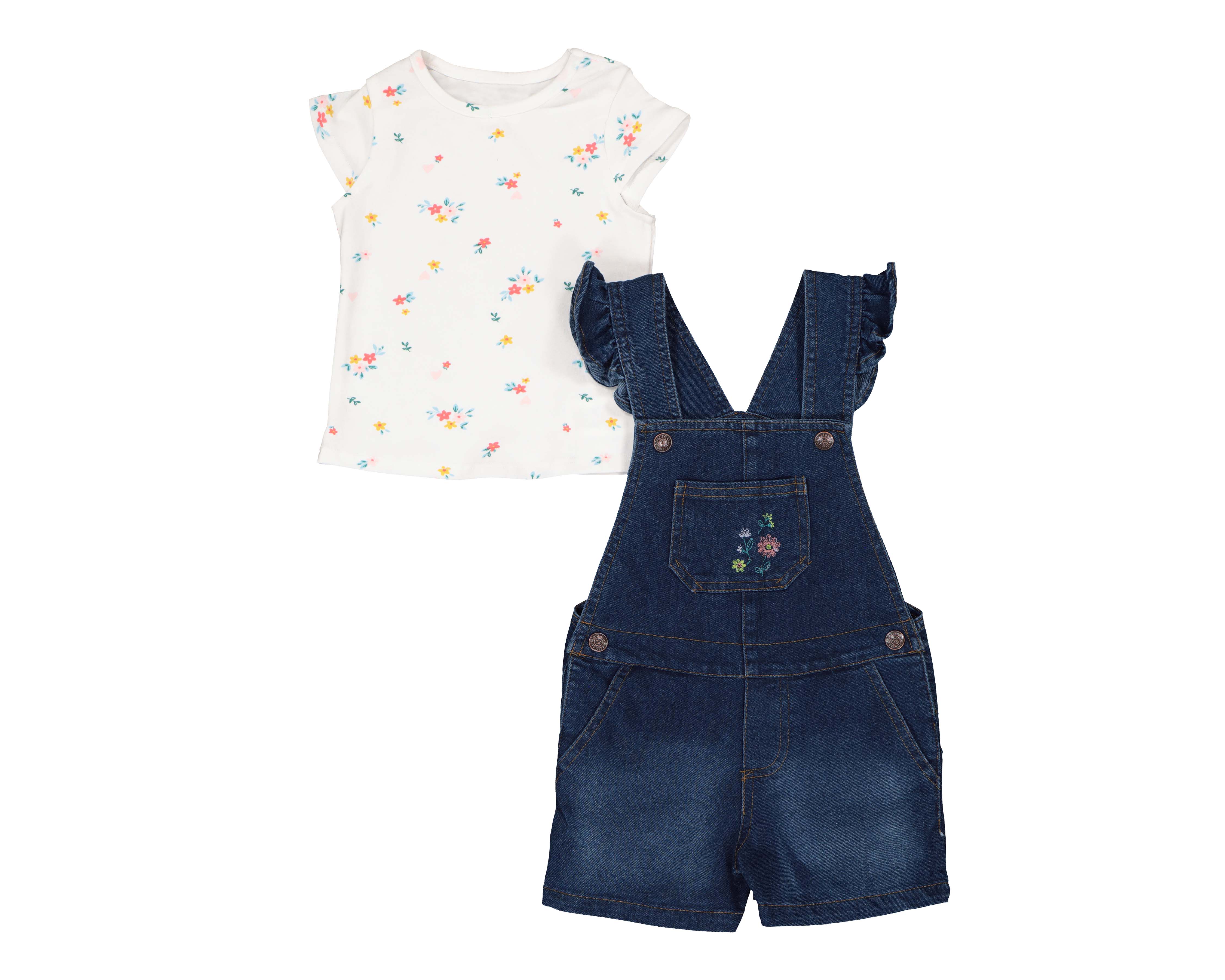 Foto 2 pulgar | Foto 1 | Overol Baby Colors para Bebé Niña