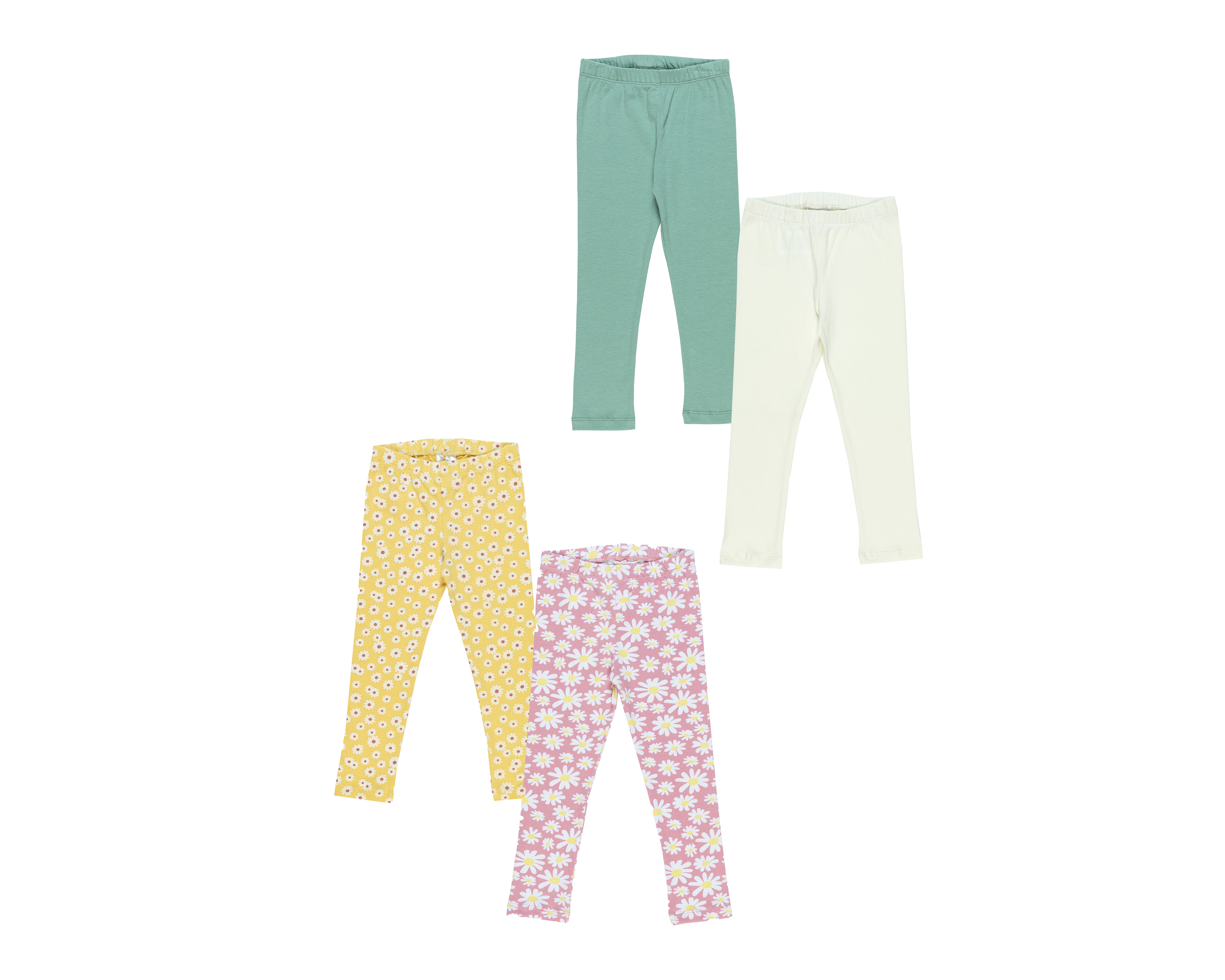 Pantalón para Bebé Niña Baby Colors 4 Piezas