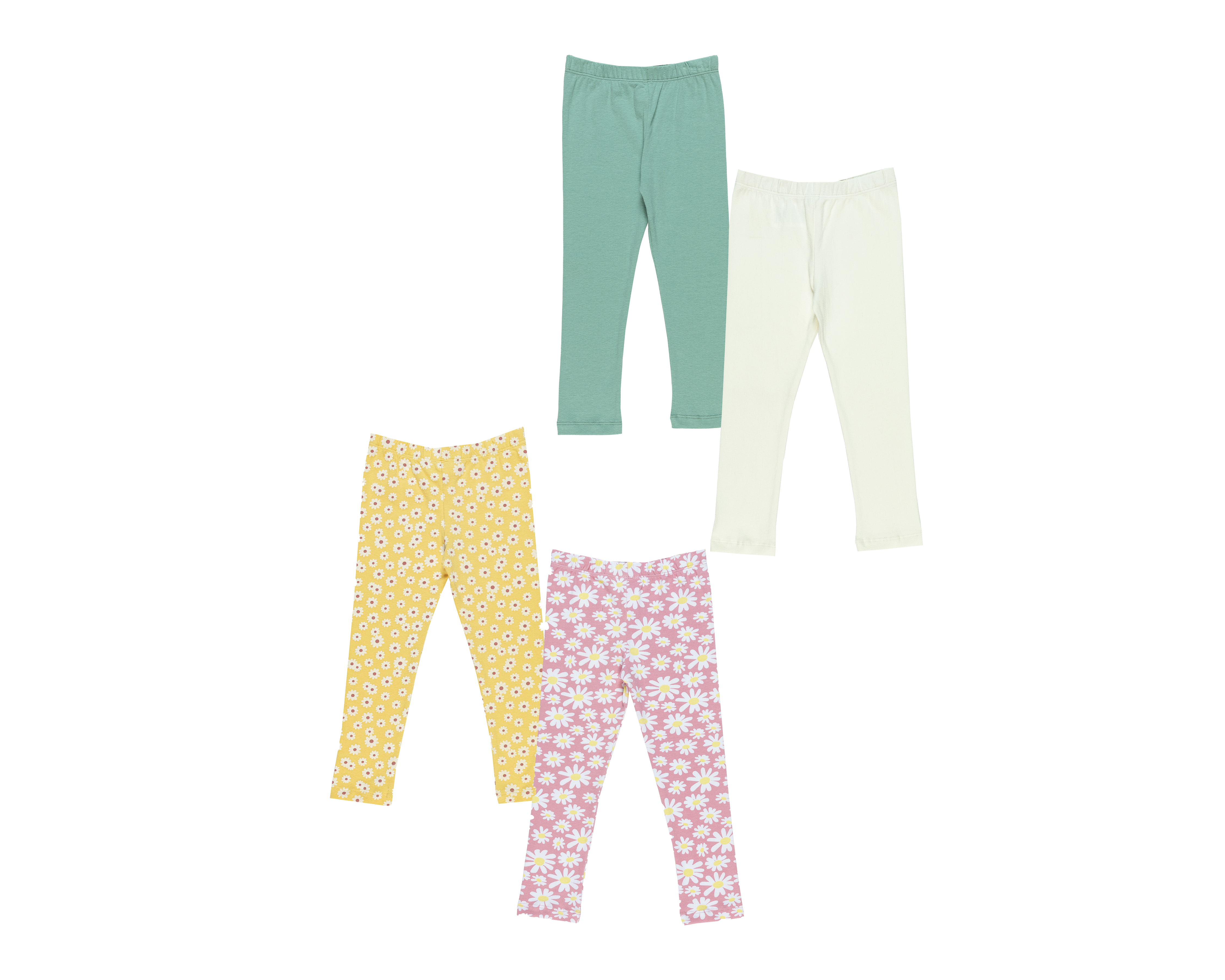 Foto 3 pulgar | Foto 2 | Pantalón para Bebé Niña Baby Colors 4 Piezas