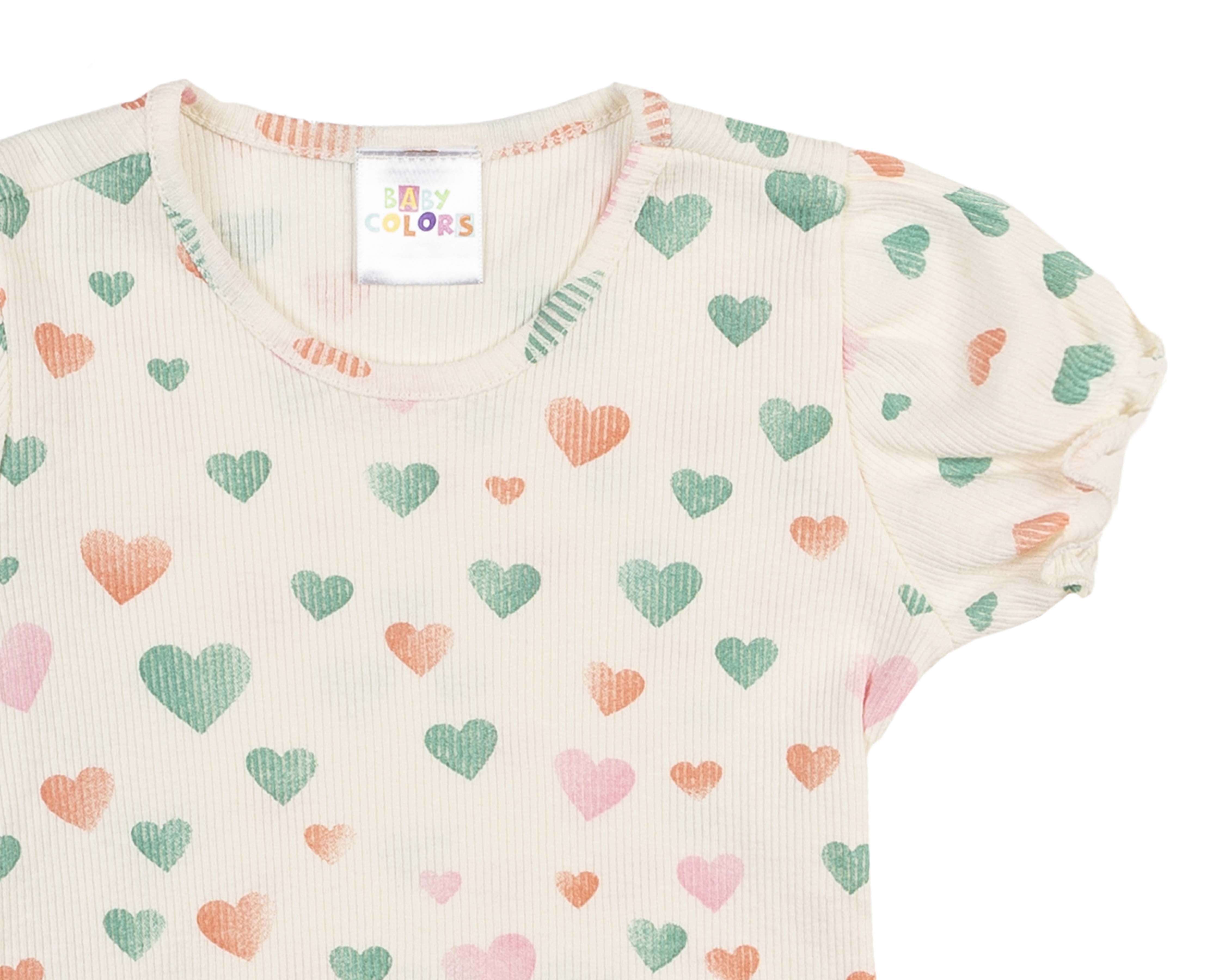 Foto 4 | Foto 4 | Overol de Mezclilla y Blusa para Bebé Niña Baby Colors