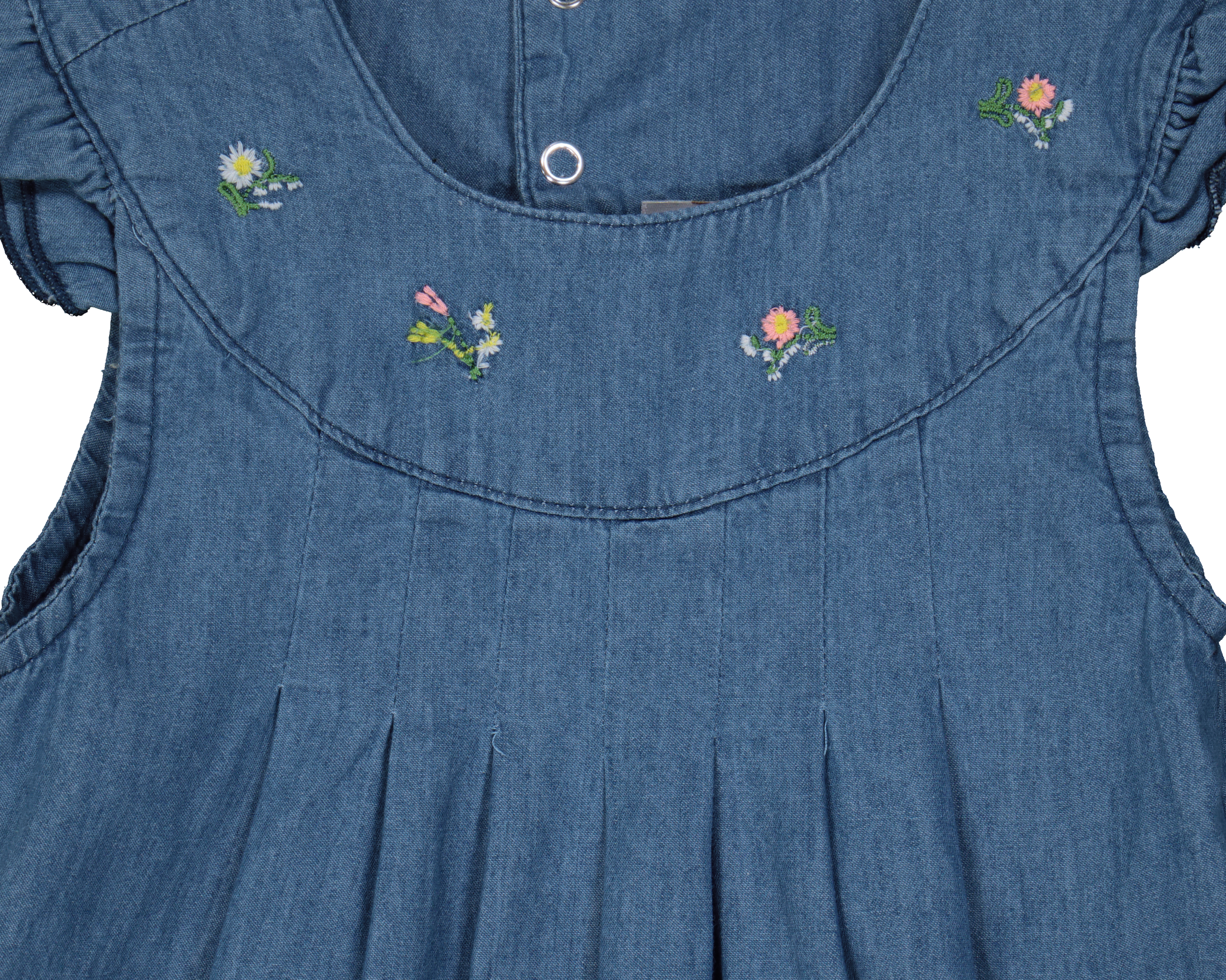 Foto 3 | Foto 3 | Vestido para Bebé Baby Colors de Mezclilla