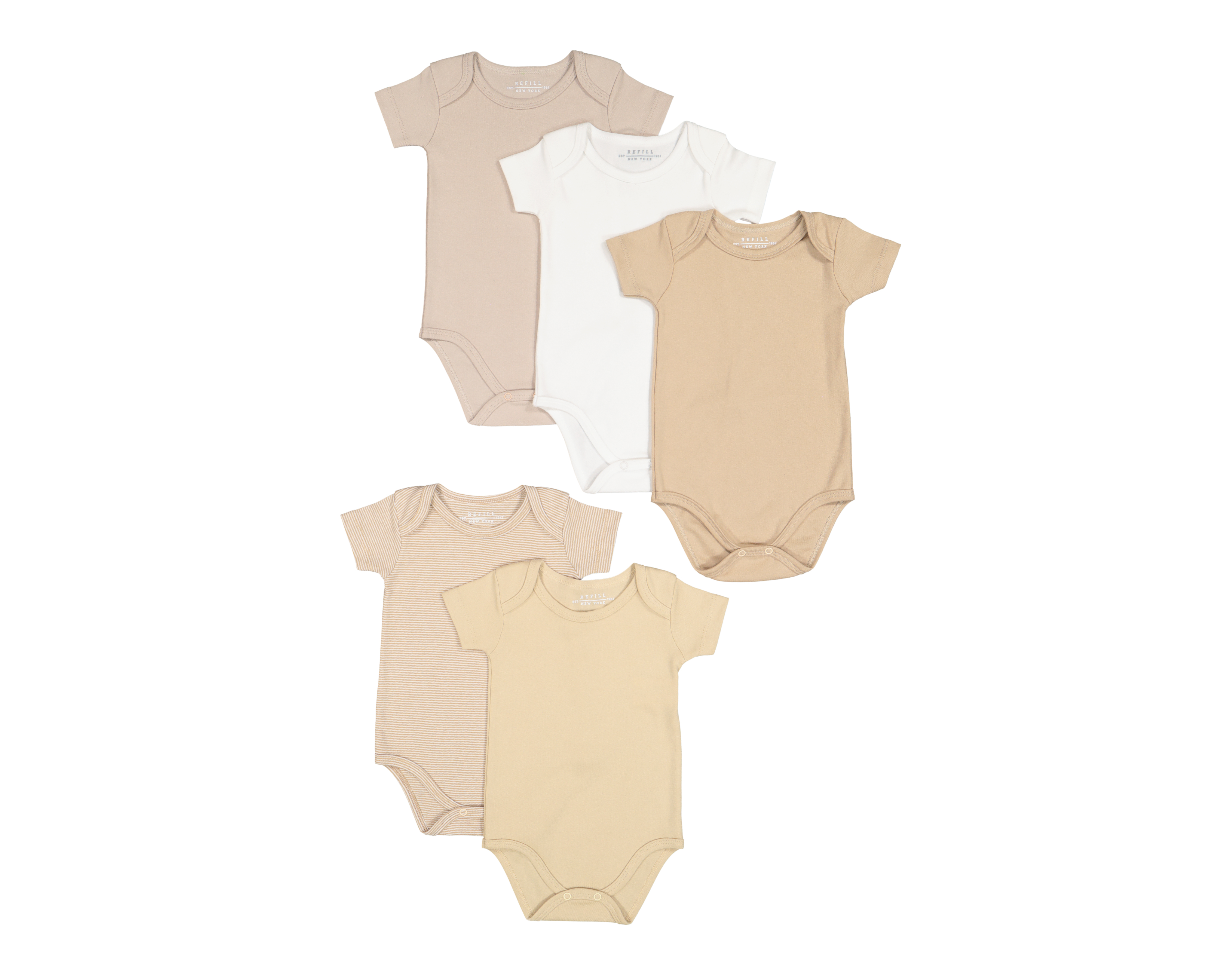 Foto 1 | Foto 1 | Pañalero para Bebé Niño Baby Colors 5 Piezas