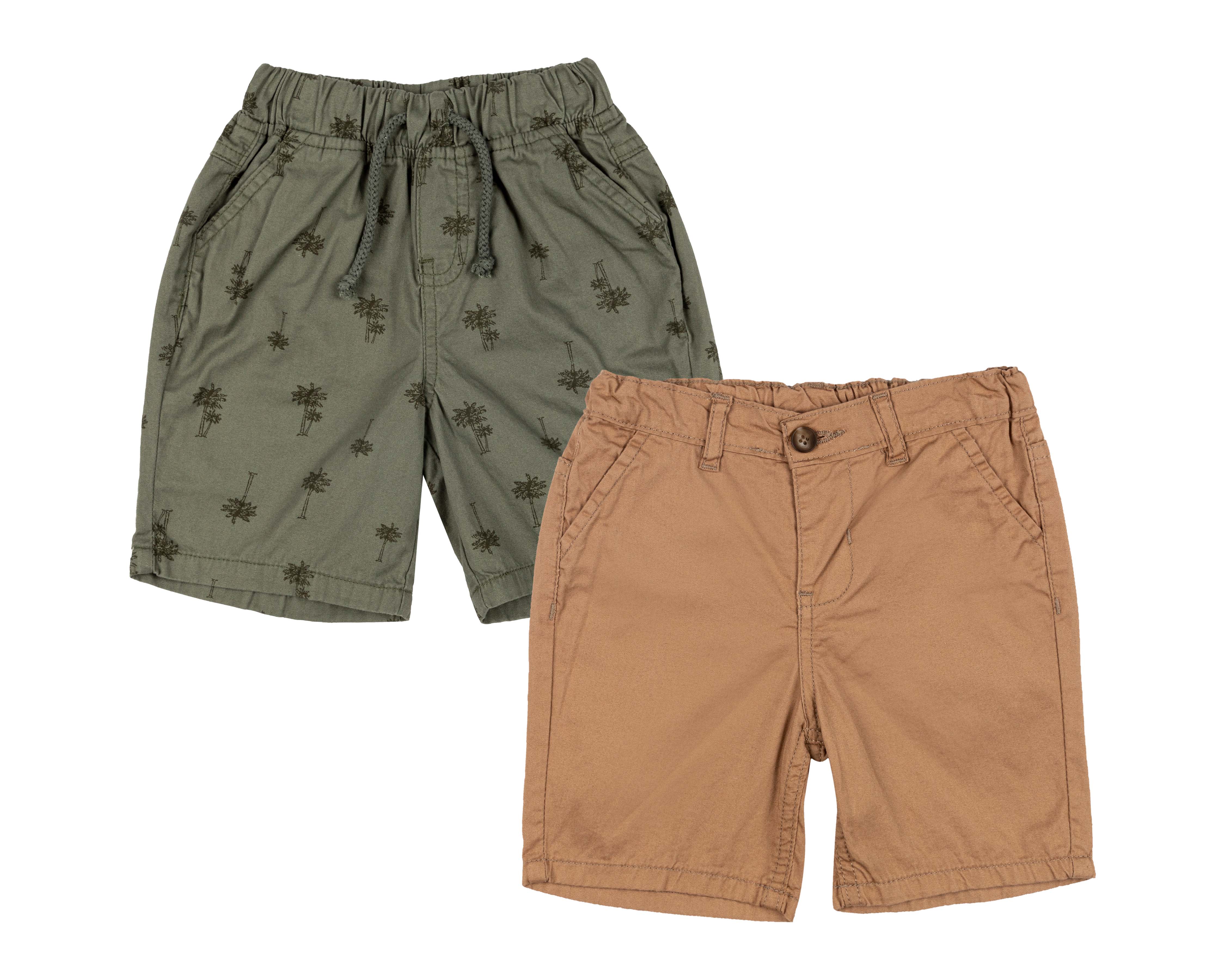 Foto 2 pulgar | Foto 1 | Short Baby Colors para Niño 2 Piezas