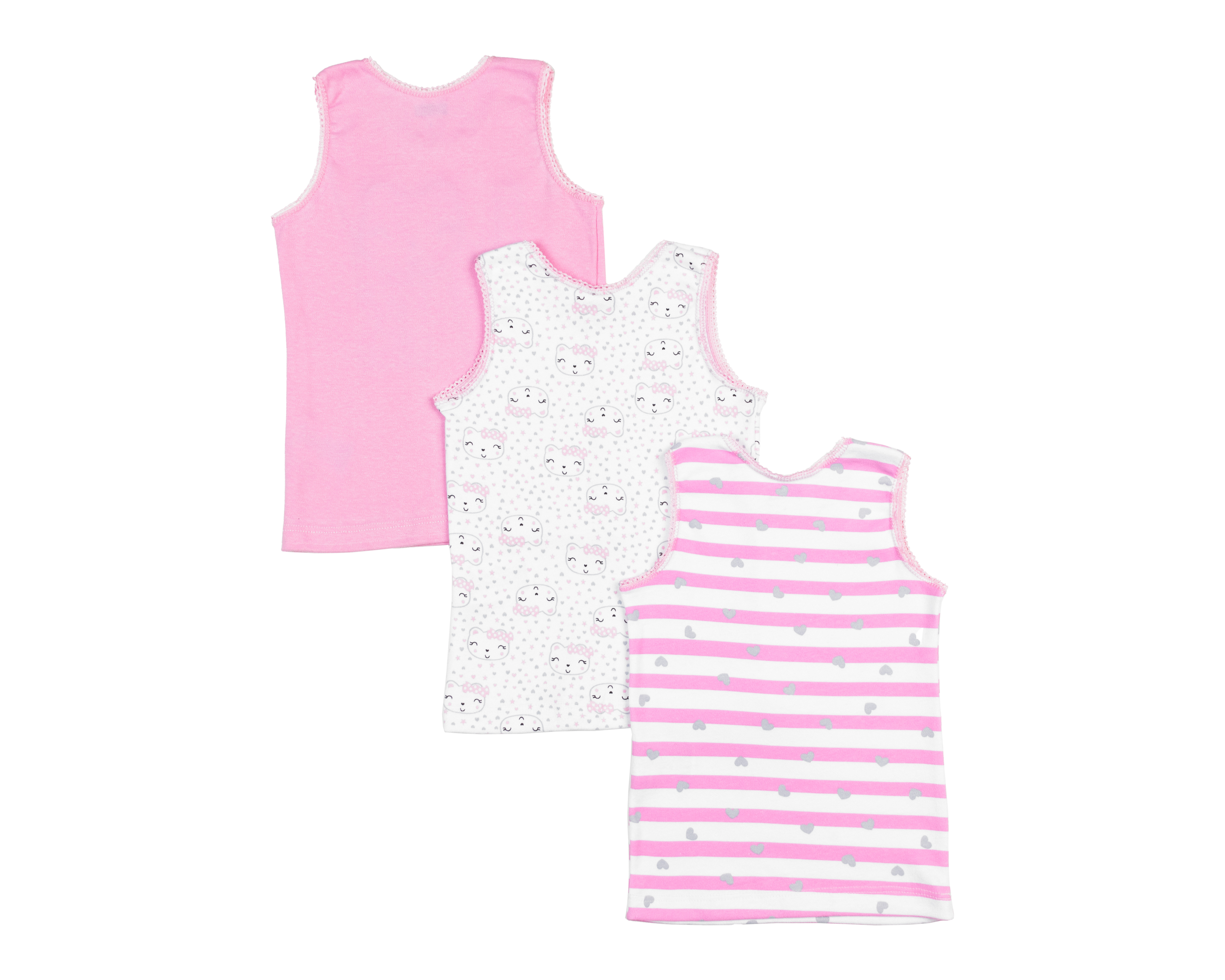 Foto 2 | Foto 2 | Playera Tricks para Bebé Niña 3 Piezas