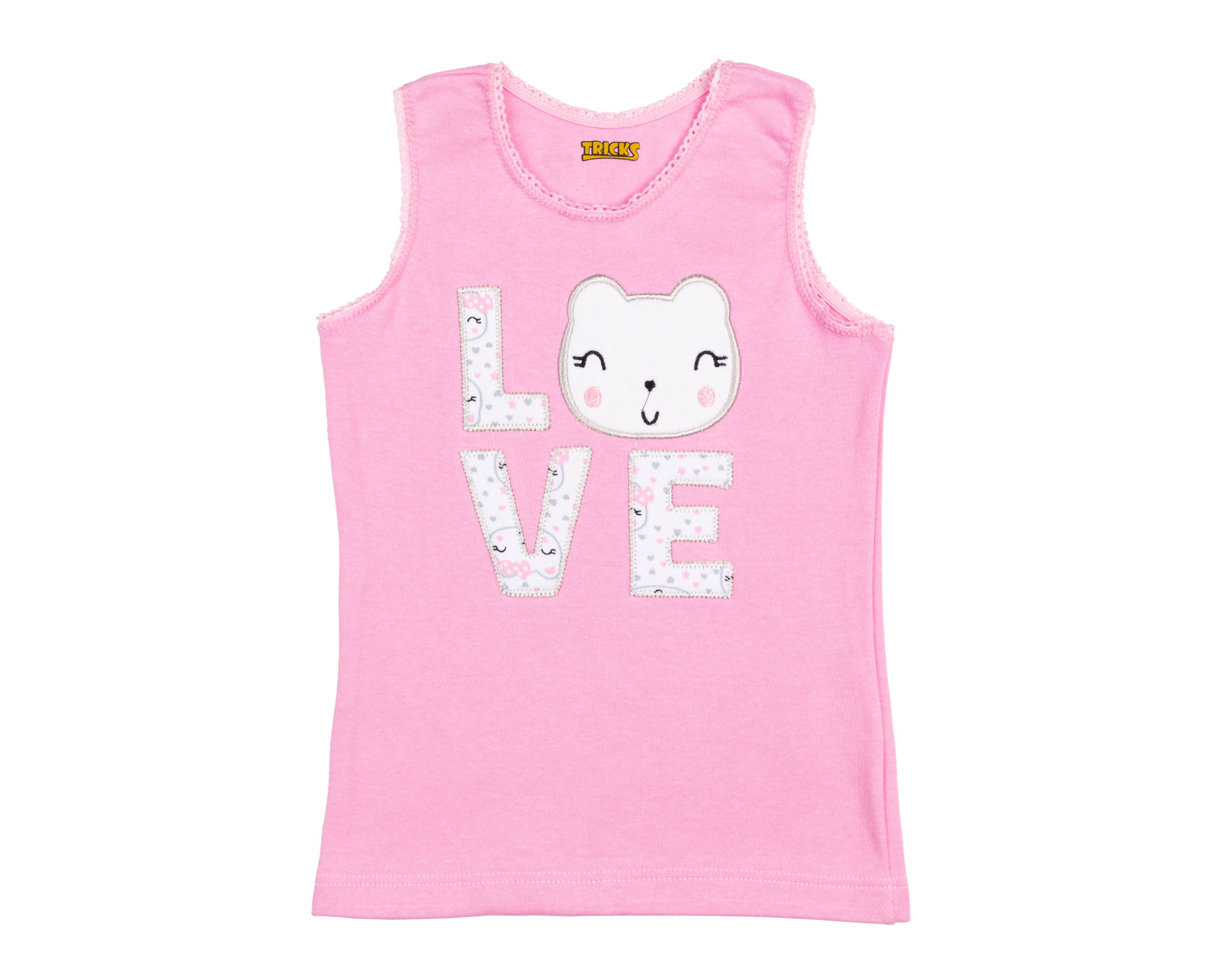 Foto 3 | Foto 3 | Playera Tricks para Bebé Niña 3 Piezas